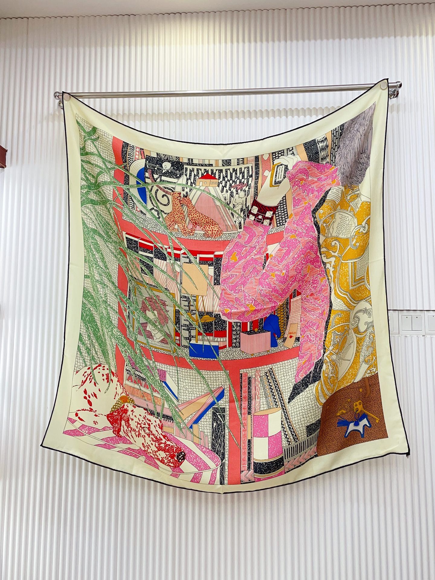 ✨✨【双面同色 丝毛款】H家羊绒新款 买了都说好看‼️推荐💕【爱马仕之约 140】羊绒方巾‼️H家ZG爆