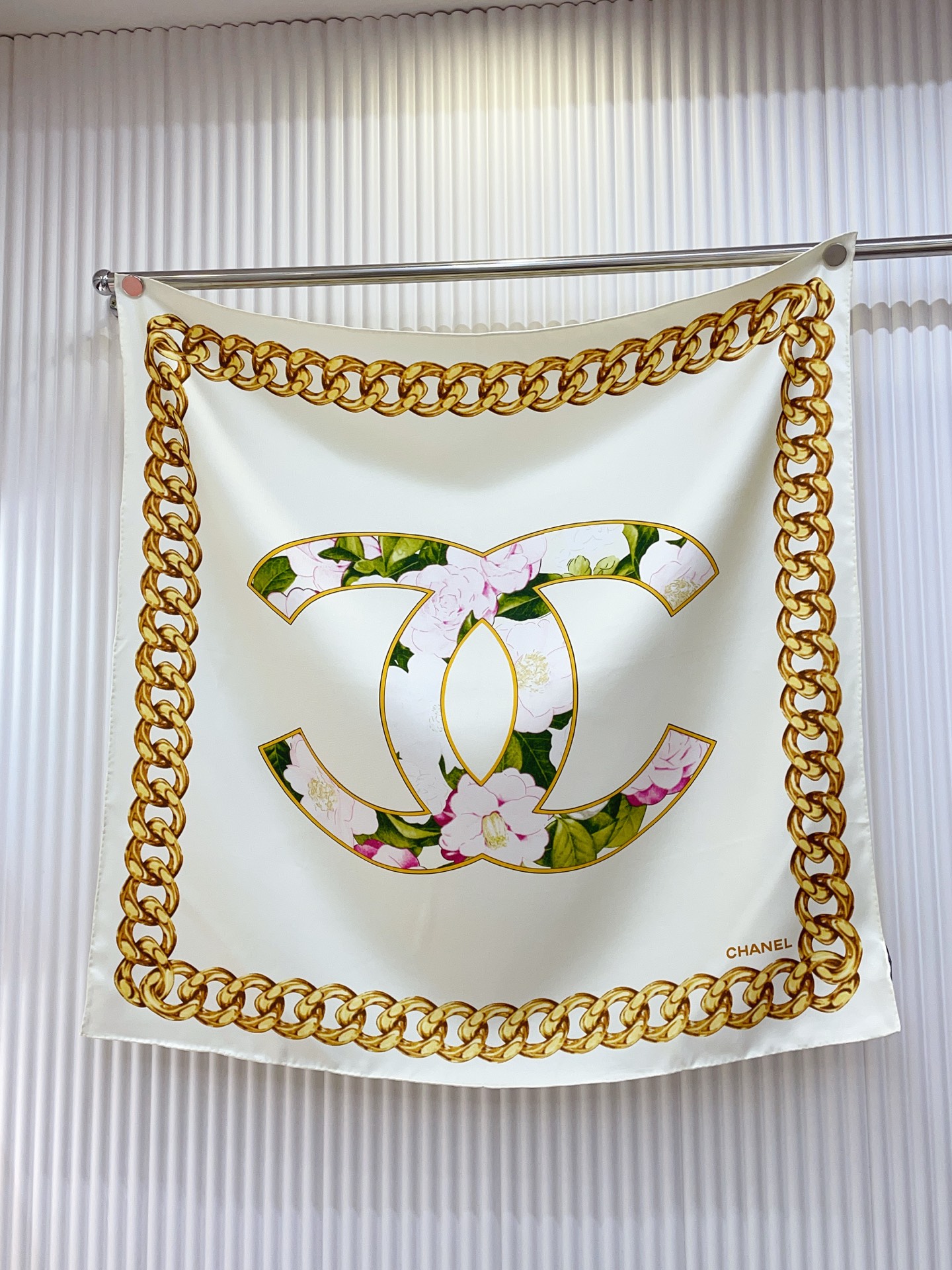 ✨✨【18姆米 双面同色】新款小香‼️美翻了[流泪]最新御用殿堂级极品‼️经典元素图案设计风格❗️美丽至