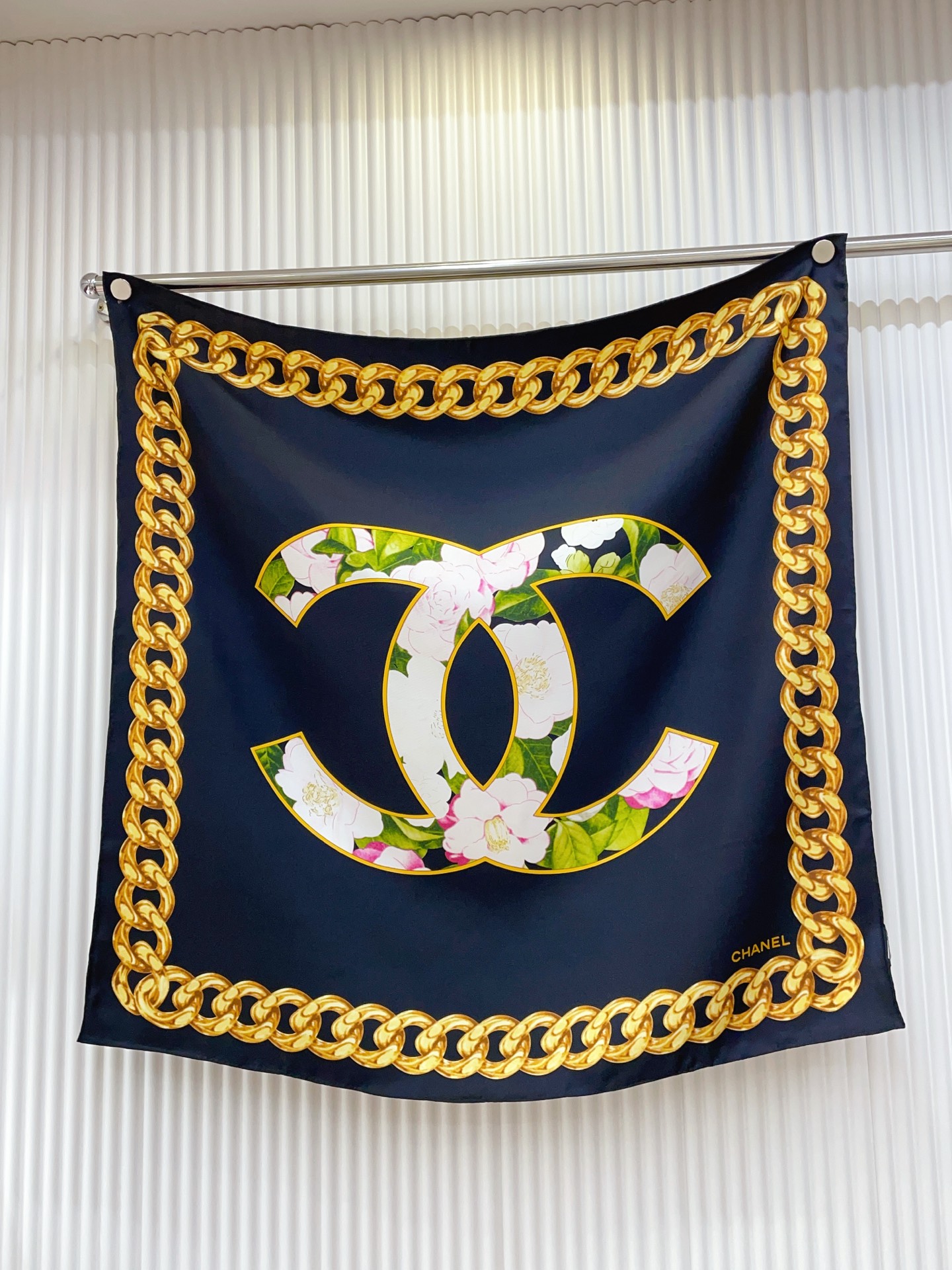 ✨✨【18姆米 双面同色】新款小香‼️美翻了[流泪]最新御用殿堂级极品‼️经典元素图案设计风格❗️美丽至