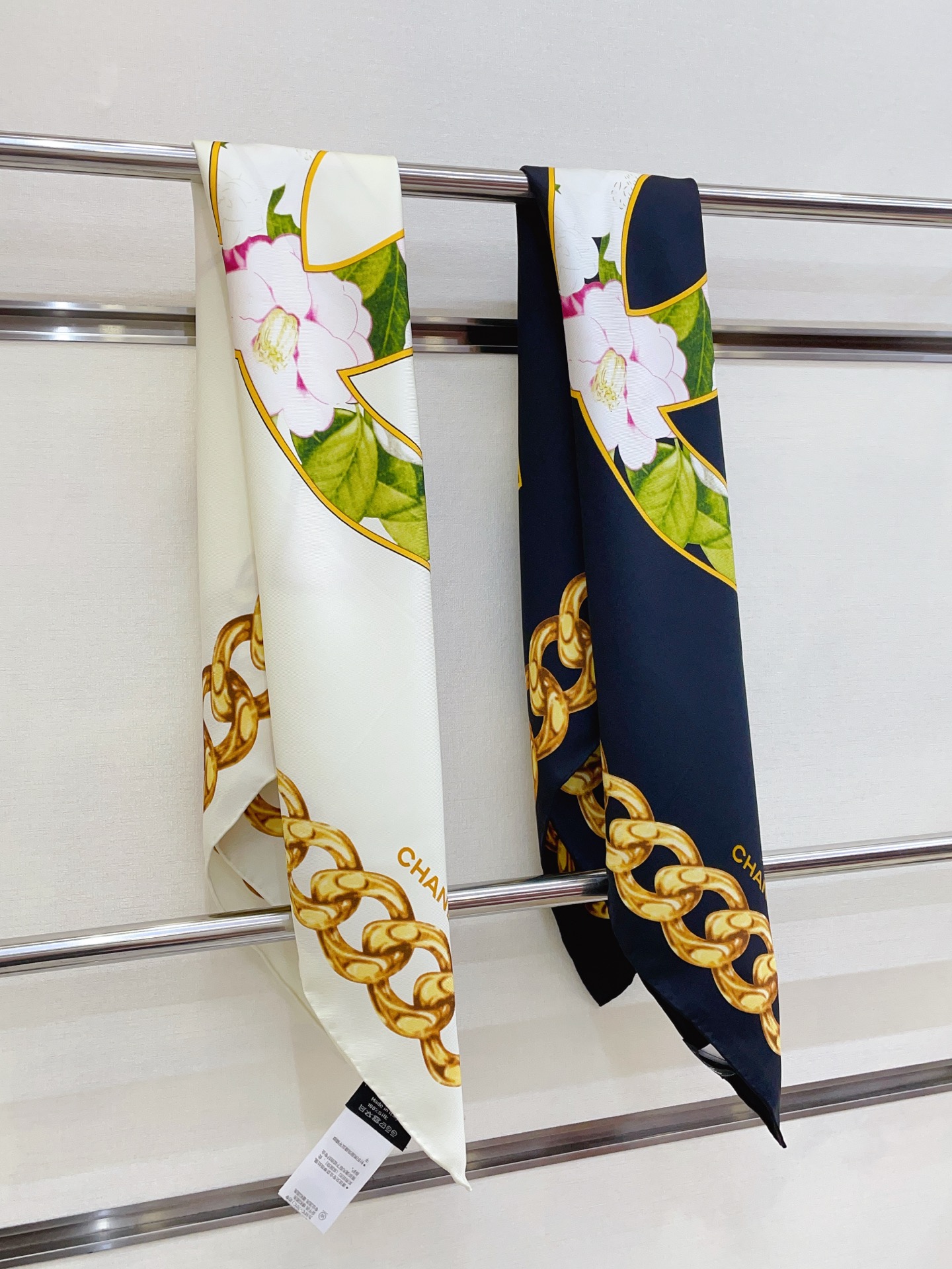 ✨✨【18姆米 双面同色】新款小香‼️美翻了[流泪]最新御用殿堂级极品‼️经典元素图案设计风格❗️美丽至