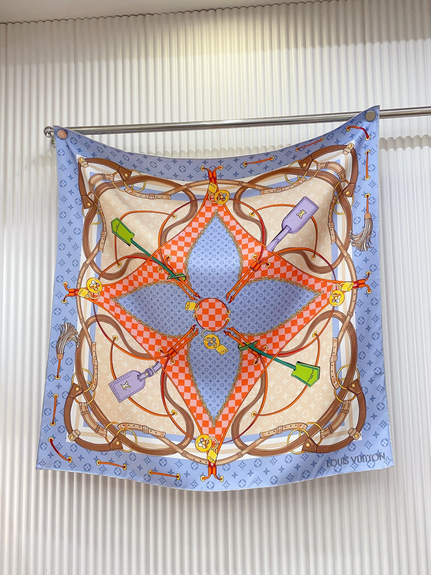 ✨✨【18姆米 双面同色】新款小香‼️美翻了[流泪]最新御用殿堂级极品‼️经典元素图案设计风格❗️美丽至