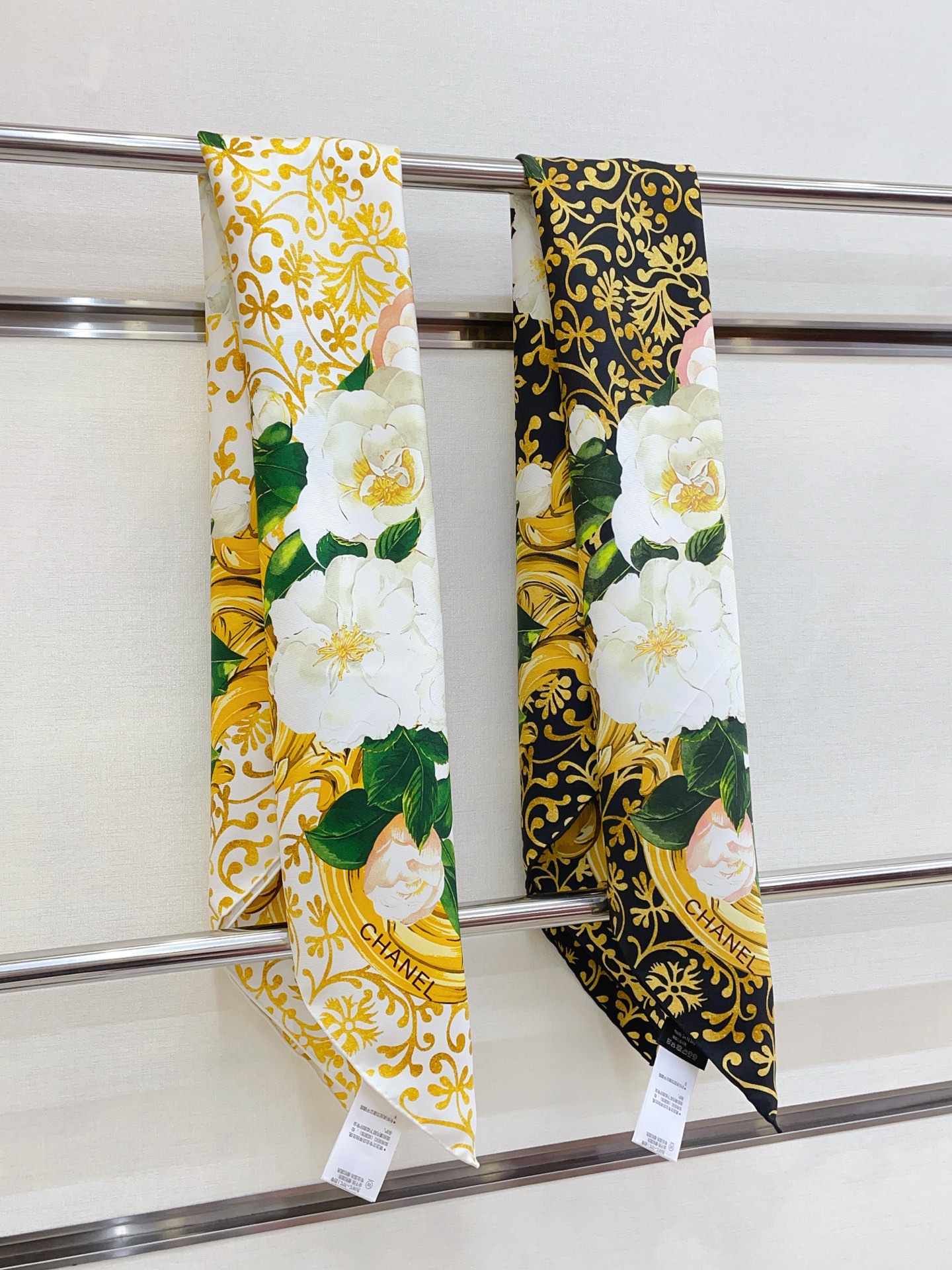 ✨✨【18姆米 双面同色】新款小香‼️美翻了[流泪]最新御用殿堂级极品‼️经典元素图案设计风格❗️美丽至