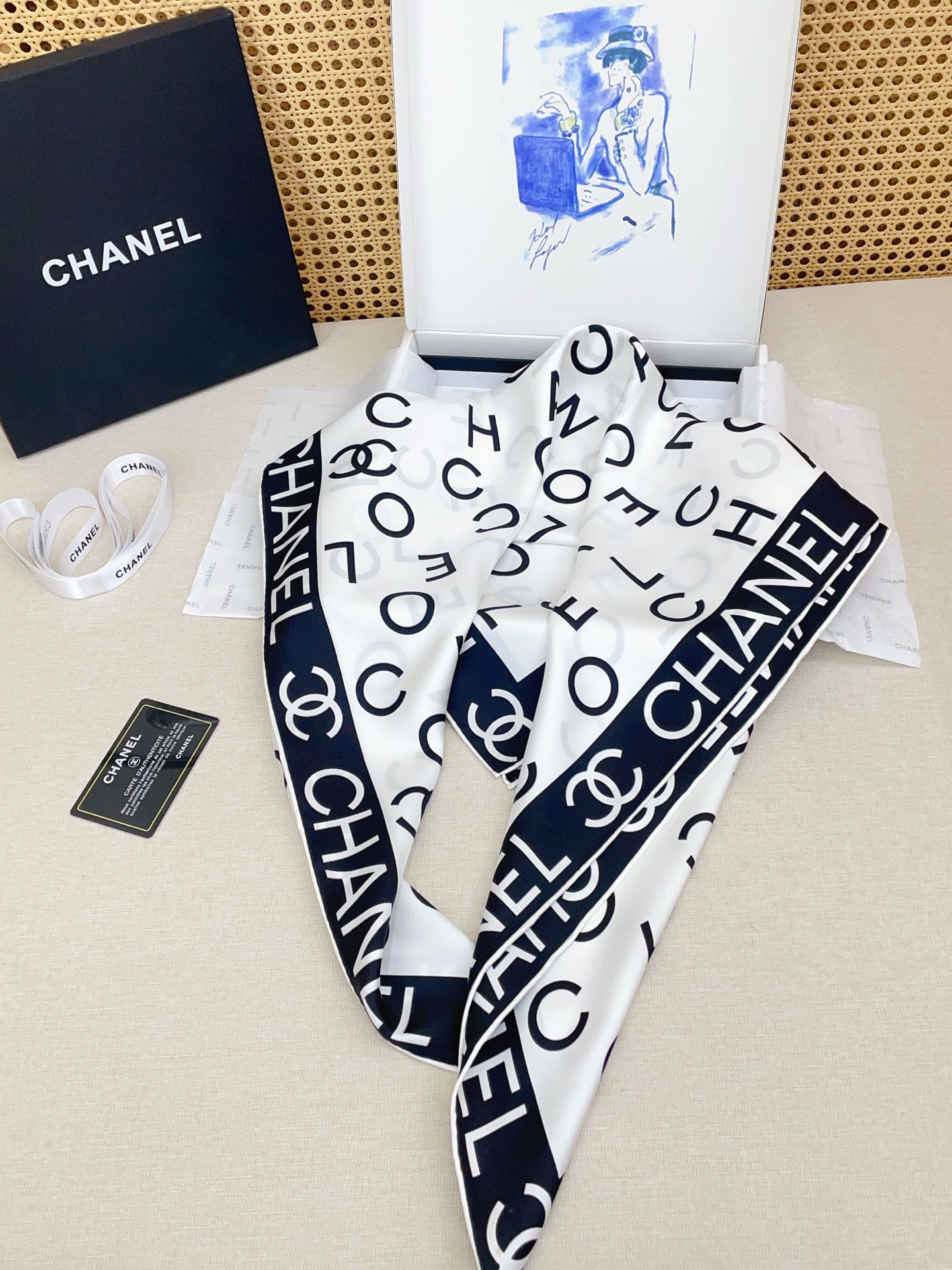 ✨✨【18姆米 双面同色】新款小香‼️美翻了[流泪]最新御用殿堂级极品‼️经典元素图案设计风格❗️美丽至