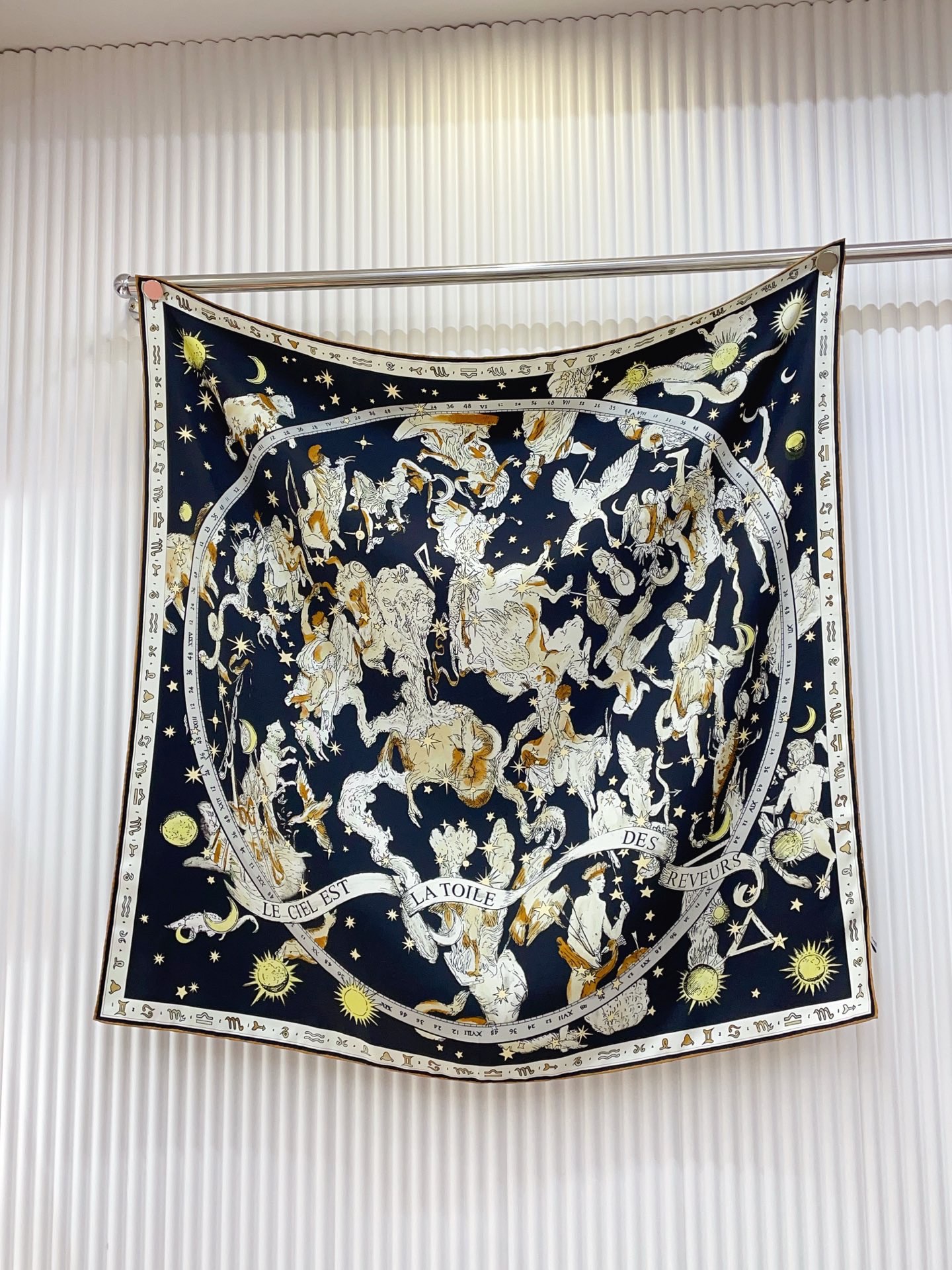 ✨✨【18姆米 双面同色】高级感爆棚❗️CD【星空🌌星座 90】高级时髦风‼️配色非常考究，图案匠心，上