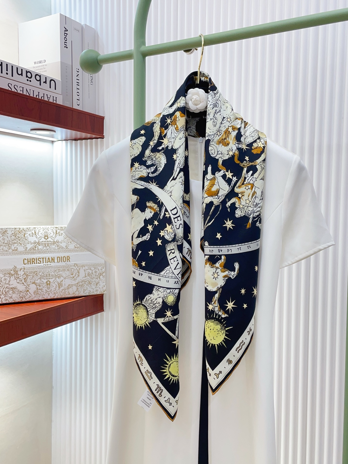 ✨✨【18姆米 双面同色】高级感爆棚❗️CD【星空🌌星座 90】高级时髦风‼️配色非常考究，图案匠心，上