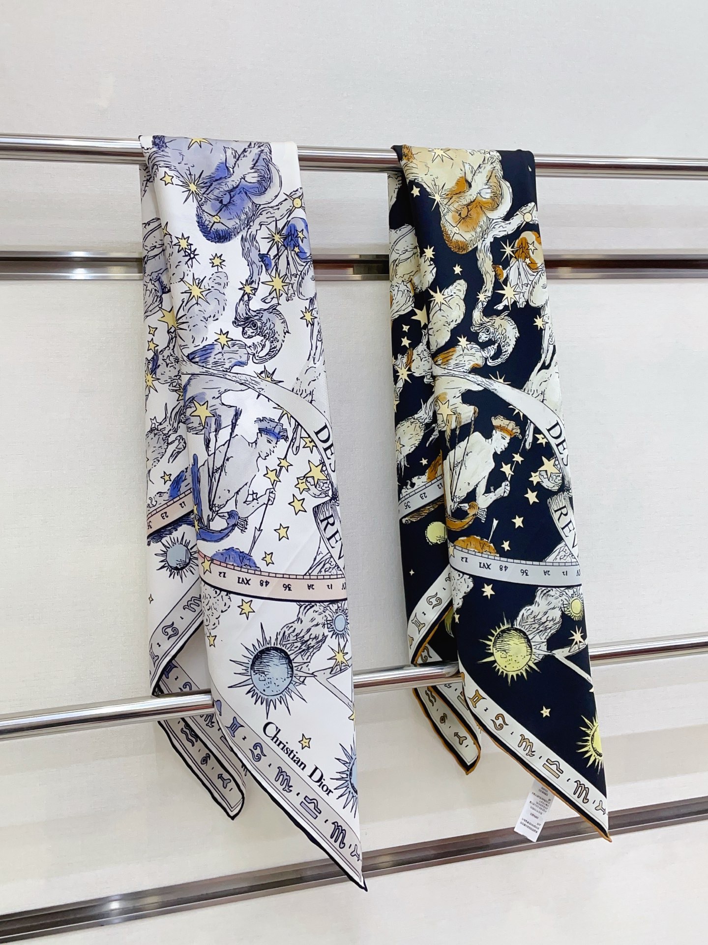 ✨✨【18姆米 双面同色】高级感爆棚❗️CD【星空🌌星座 90】高级时髦风‼️配色非常考究，图案匠心，上