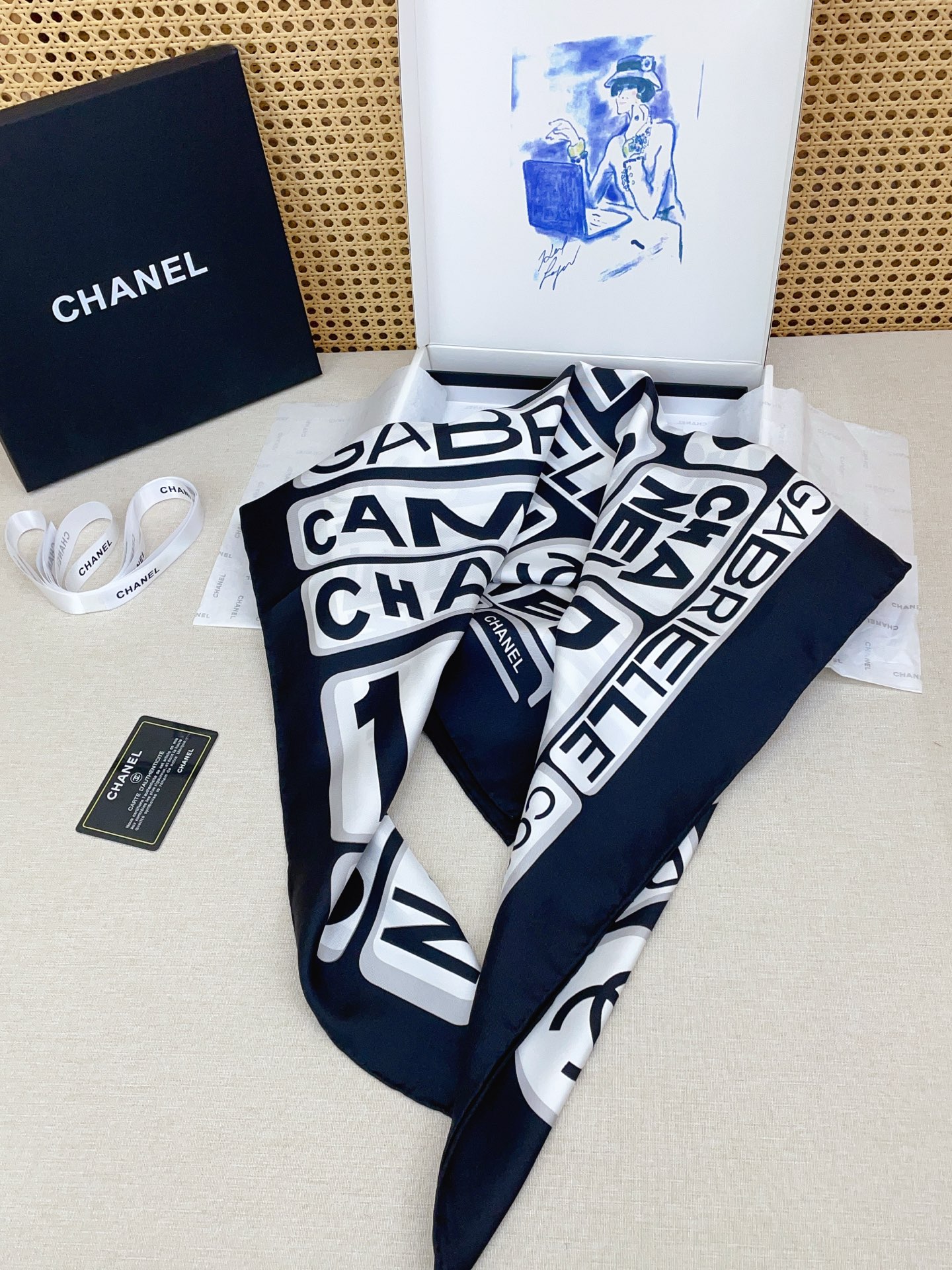 ✨✨【18姆米 双面同色】新款小香【经典元素组合】‼️美翻了[流泪]御用殿堂级极品‼️经典元素图案设计风