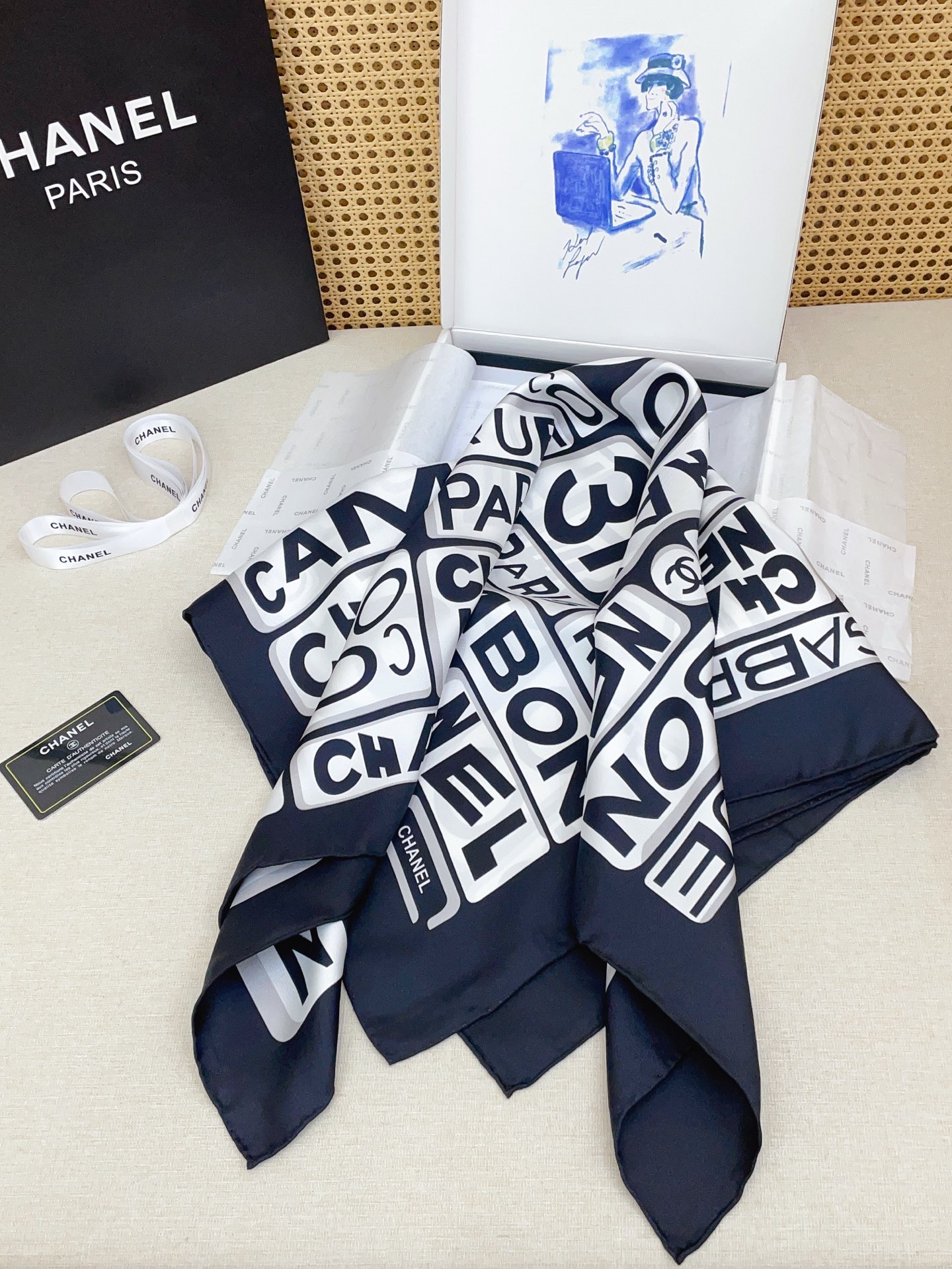 ✨✨【18姆米 双面同色】新款小香【经典元素组合】‼️美翻了[流泪]御用殿堂级极品‼️经典元素图案设计风