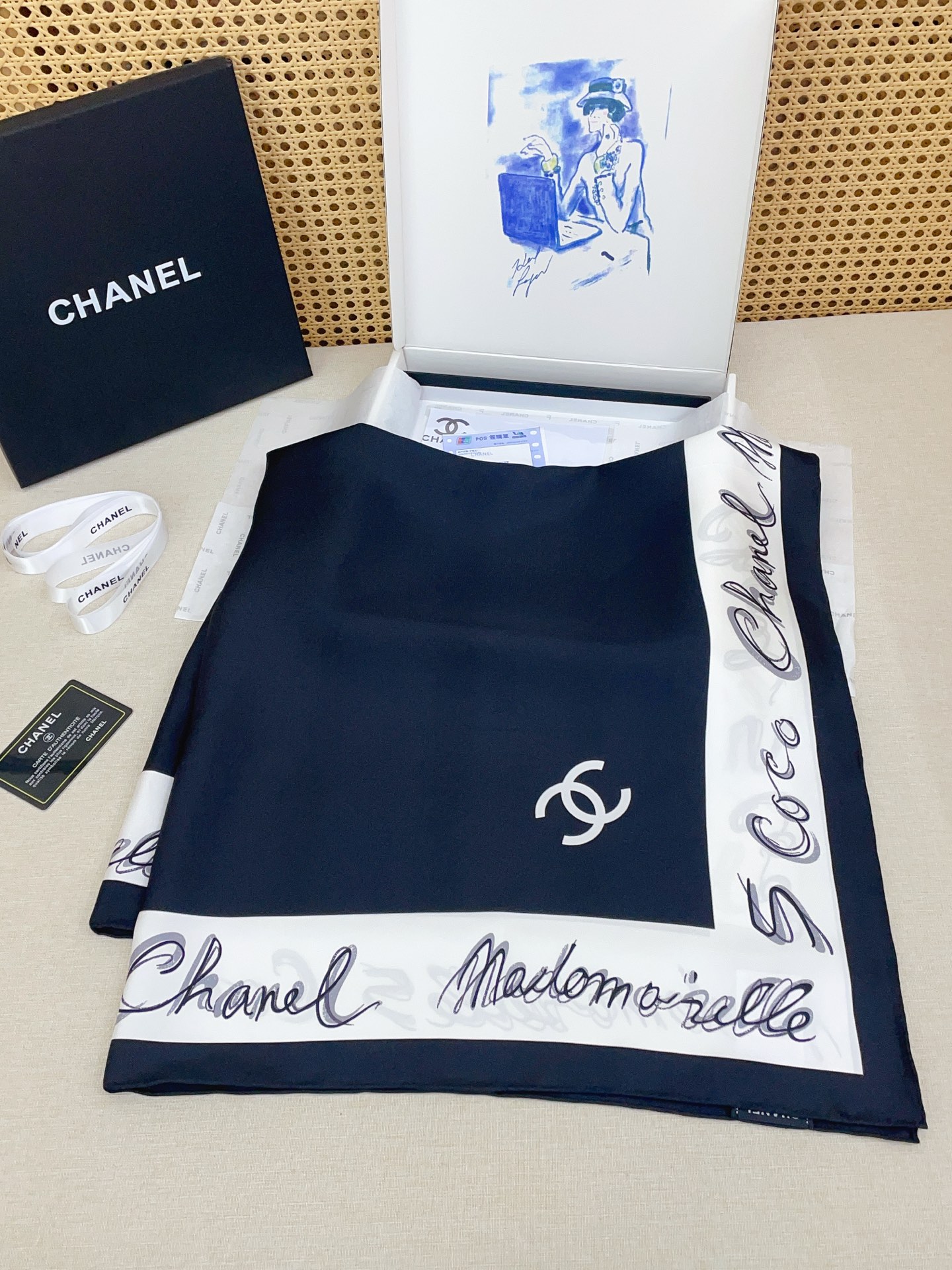 ✨✨【18姆米 双面同色】新款小香‼️美翻了[流泪]最新御用殿堂级极品‼️经典元素图案设计风格❗️美丽至