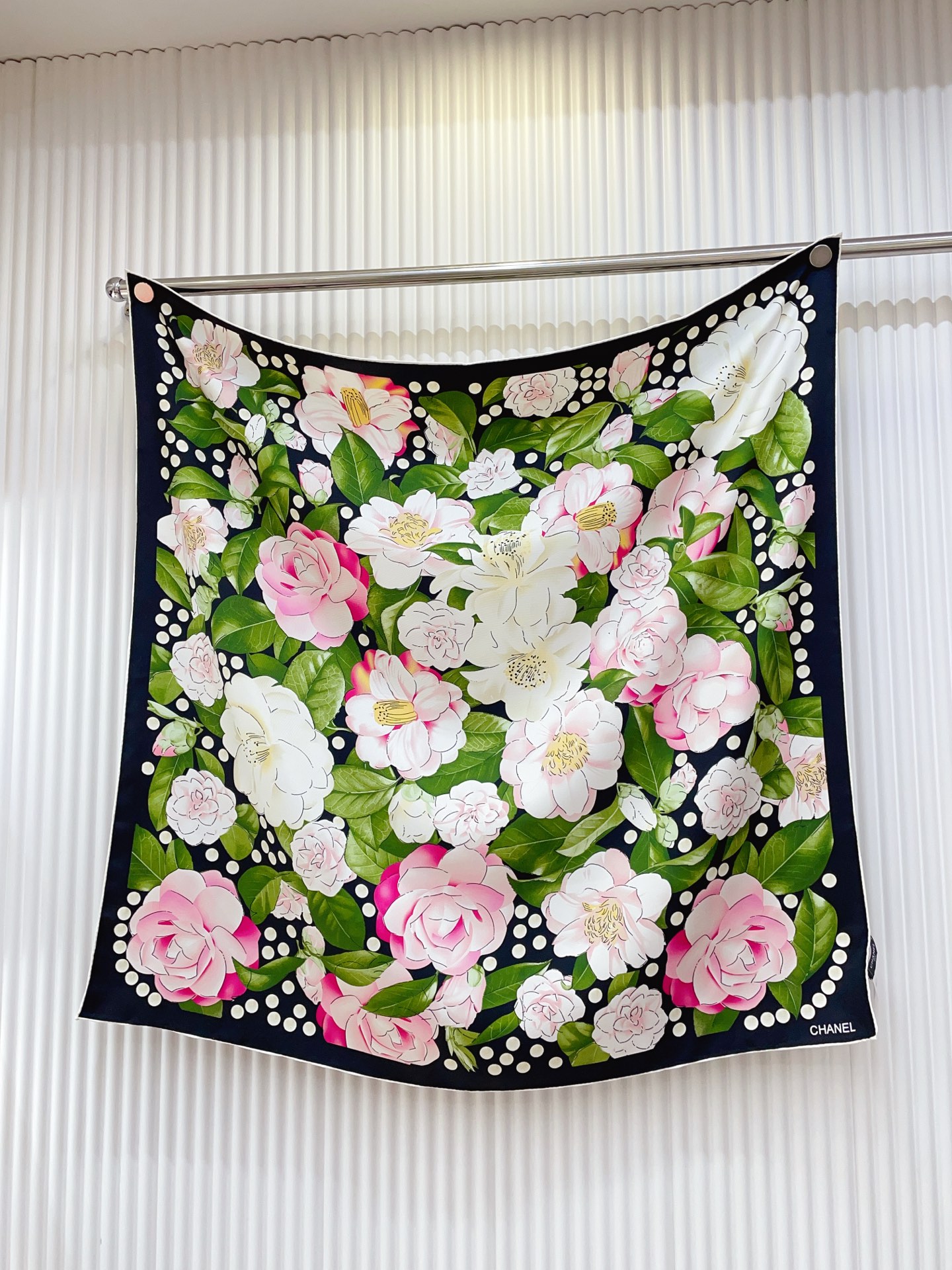 ✨✨【18姆米 双面同色】新款小香‼️美翻了[流泪]最新御用殿堂级极品‼️经典元素图案设计风格❗️美丽至