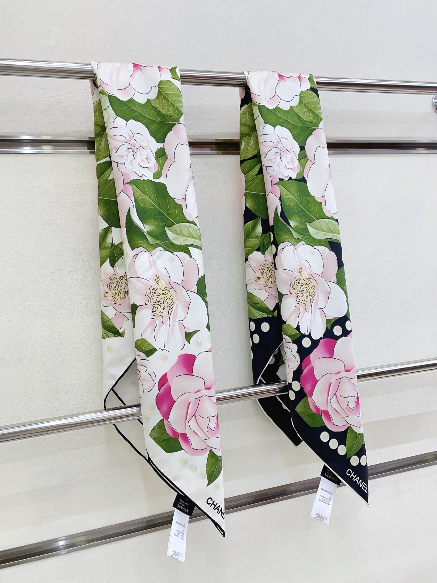 ✨✨【18姆米 双面同色】新款小香‼️美翻了[流泪]最新御用殿堂级极品‼️经典元素图案设计风格❗️美丽至