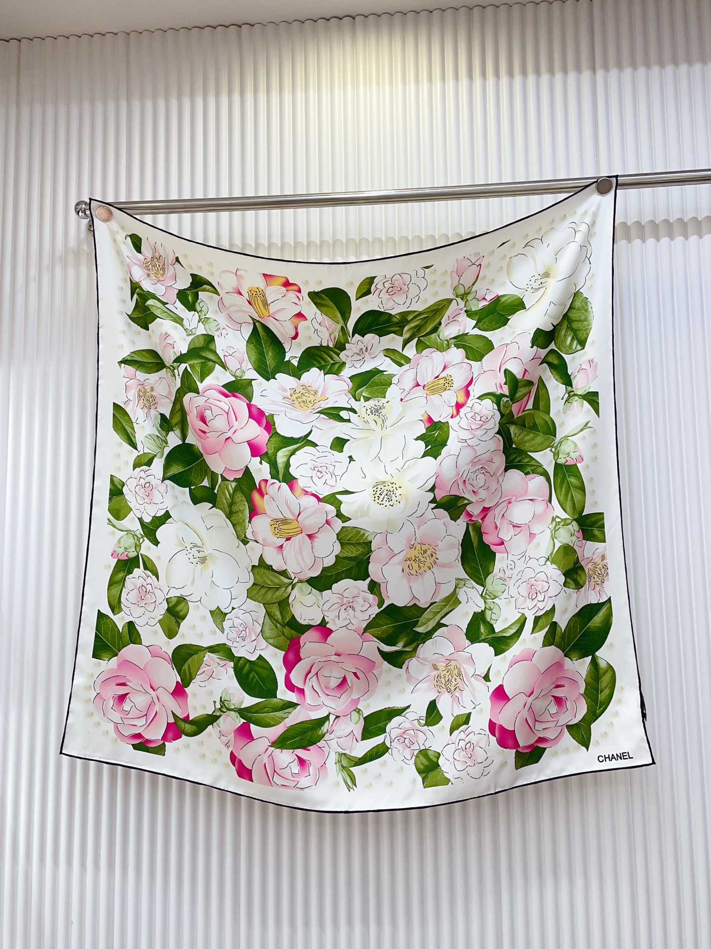 ✨✨【18姆米 双面同色】新款小香‼️美翻了[流泪]最新御用殿堂级极品‼️经典元素图案设计风格❗️美丽至