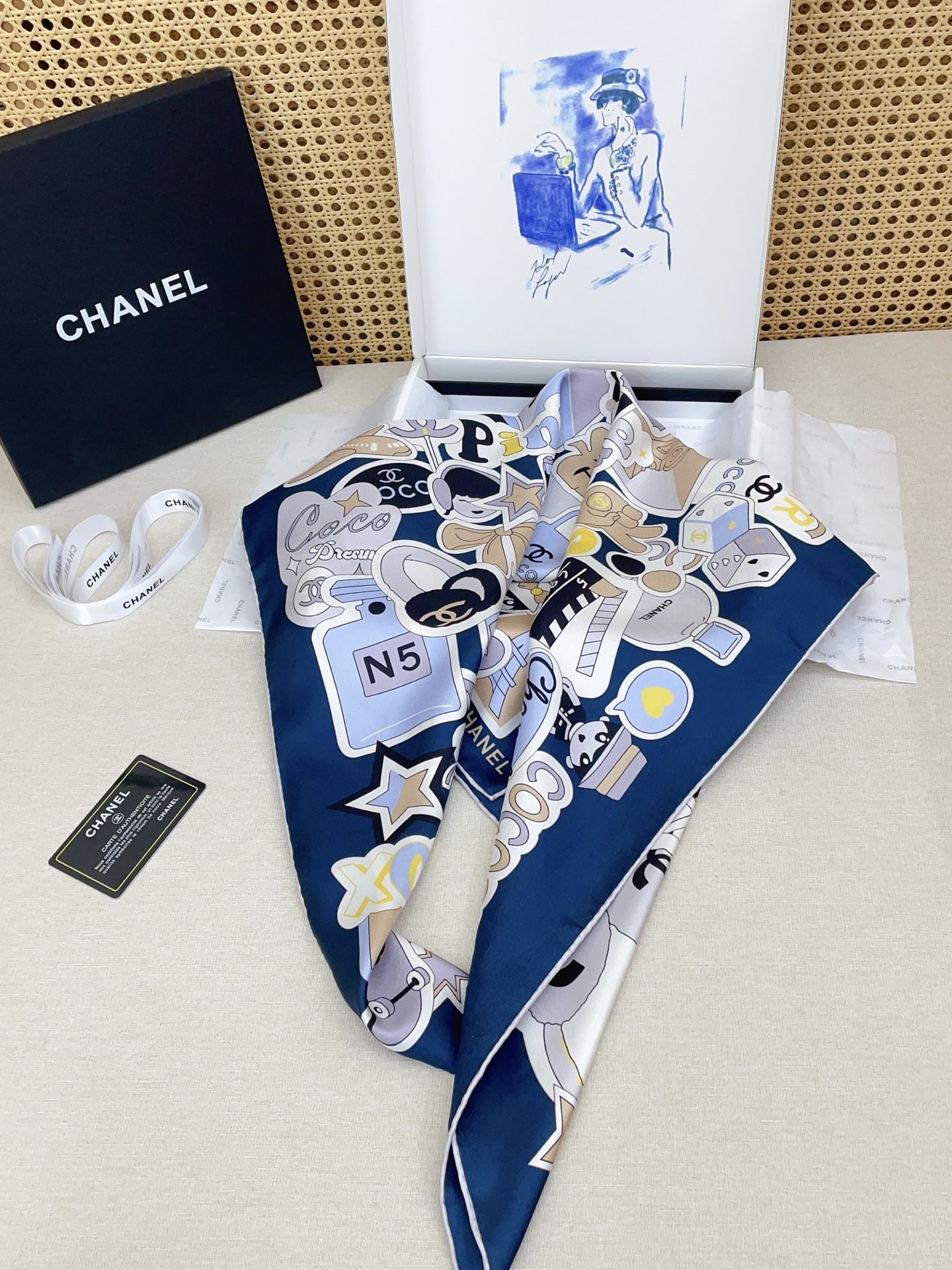✨✨【18姆米 双面同色】新款小香‼️美翻了[流泪]最新御用殿堂级极品‼️经典元素图案设计风格❗️美丽至极 真的 上身极