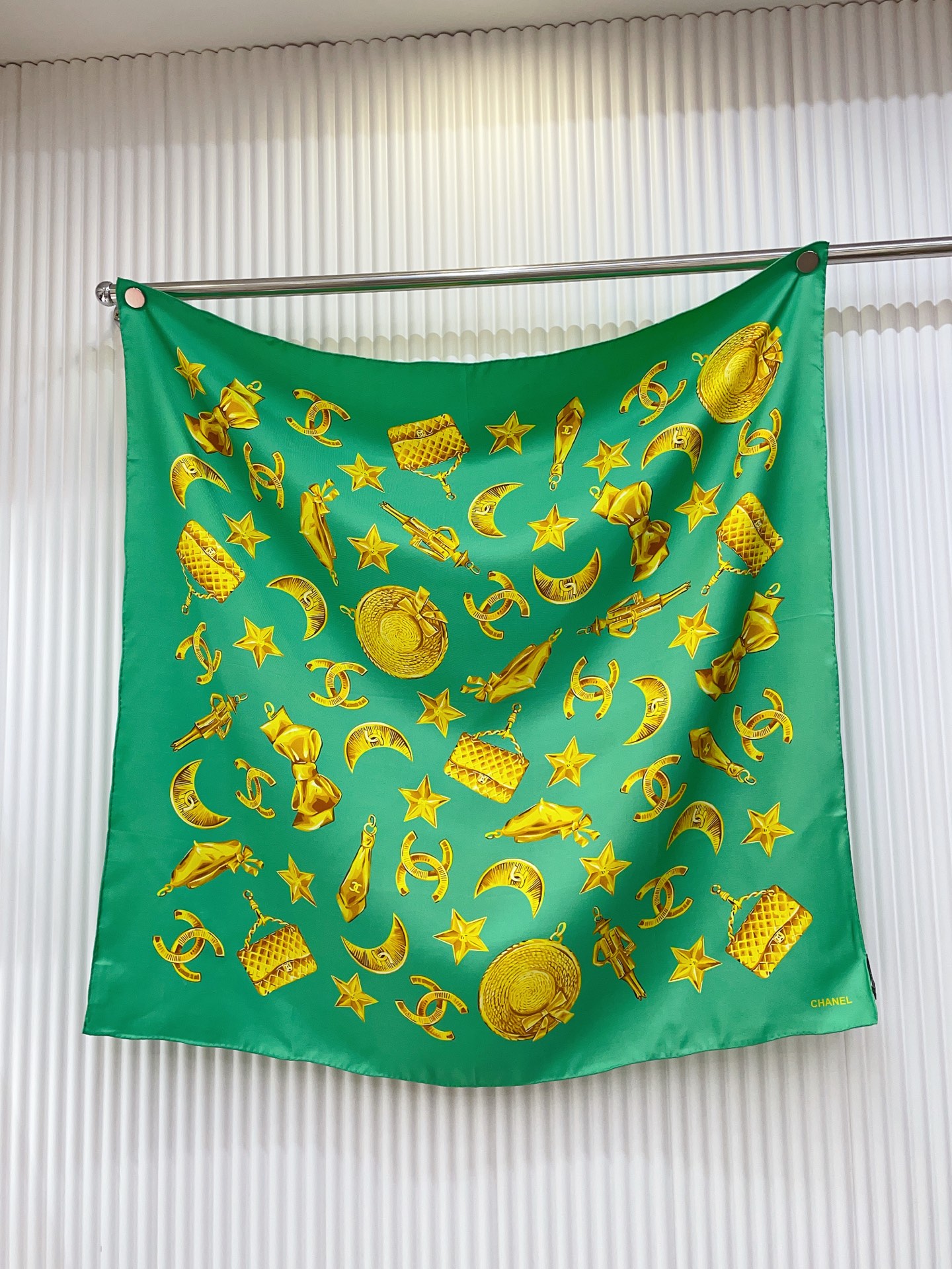 ✨✨【18姆米 双面同色】新款小香‼️美翻了[流泪]最新御用殿堂级极品‼️经典元素图案设计风格❗️美丽至