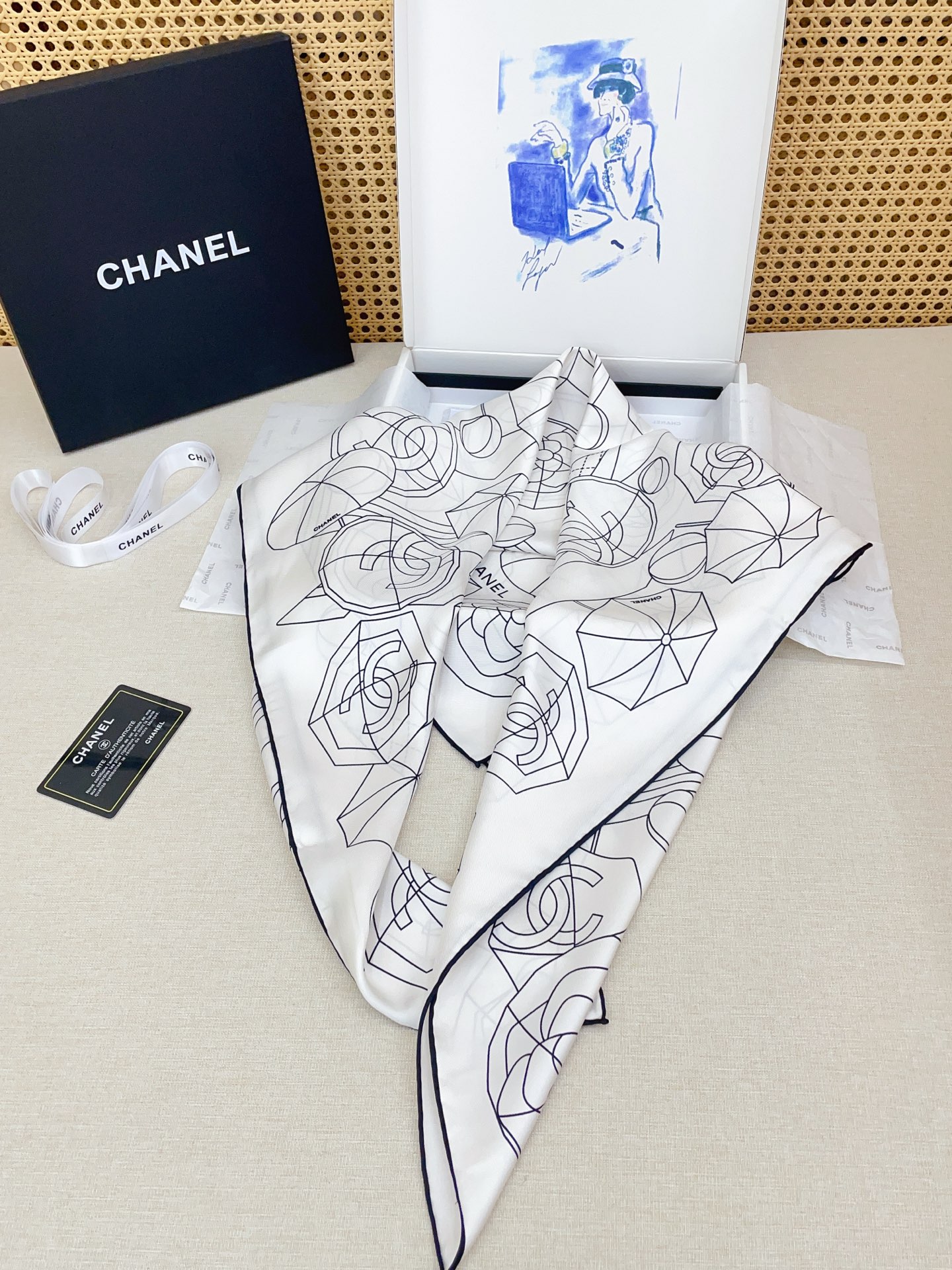 ✨✨【18姆米 双面同色】新款小香‼️美翻了[流泪]最新御用殿堂级极品‼️经典元素图案设计风格❗️美丽至极 真的 上身极