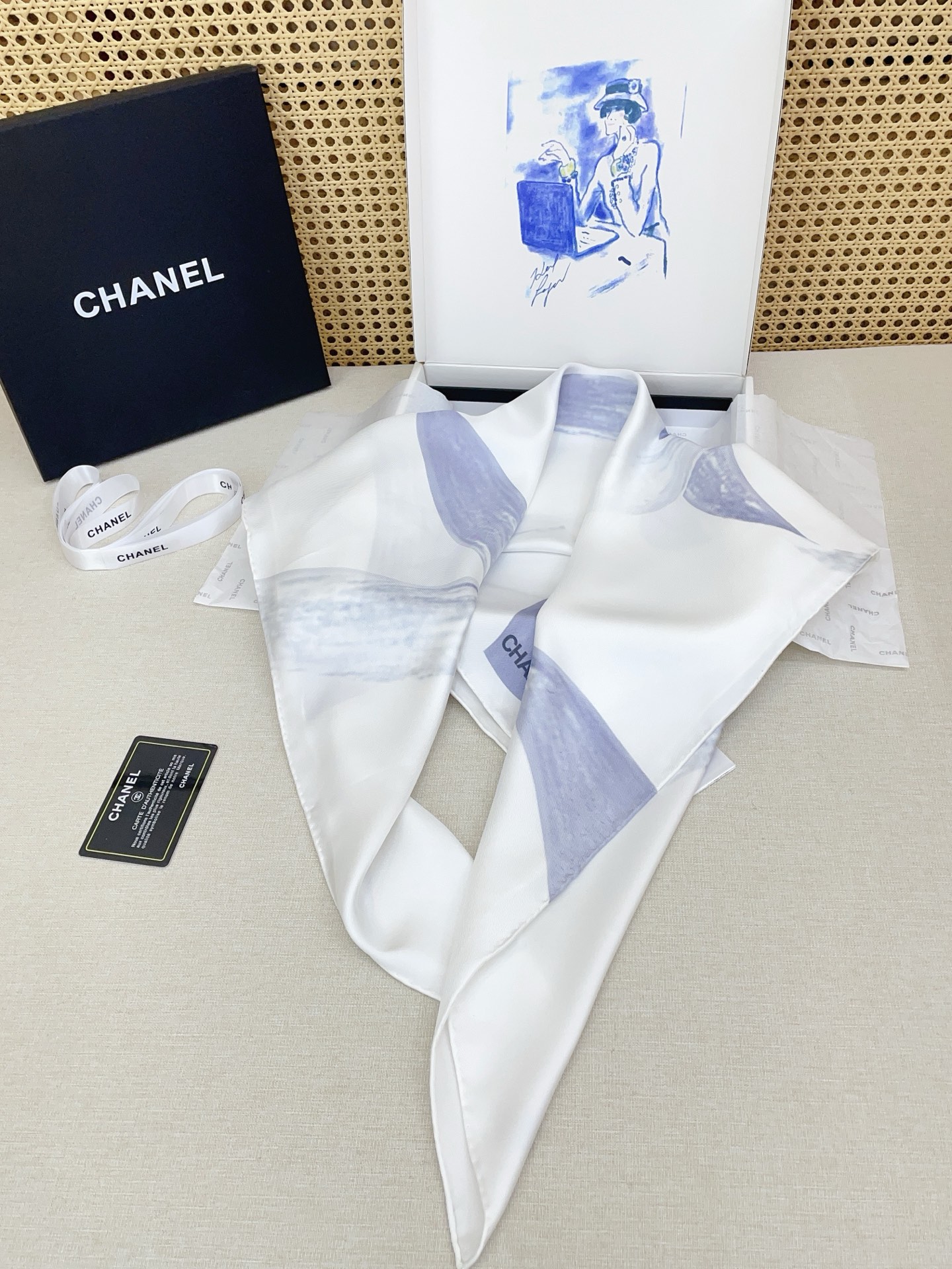 ✨✨【18姆米 双面同色】新款小香‼️美翻了[流泪]最新御用殿堂级极品‼️经典元素图案设计风格❗️美丽至