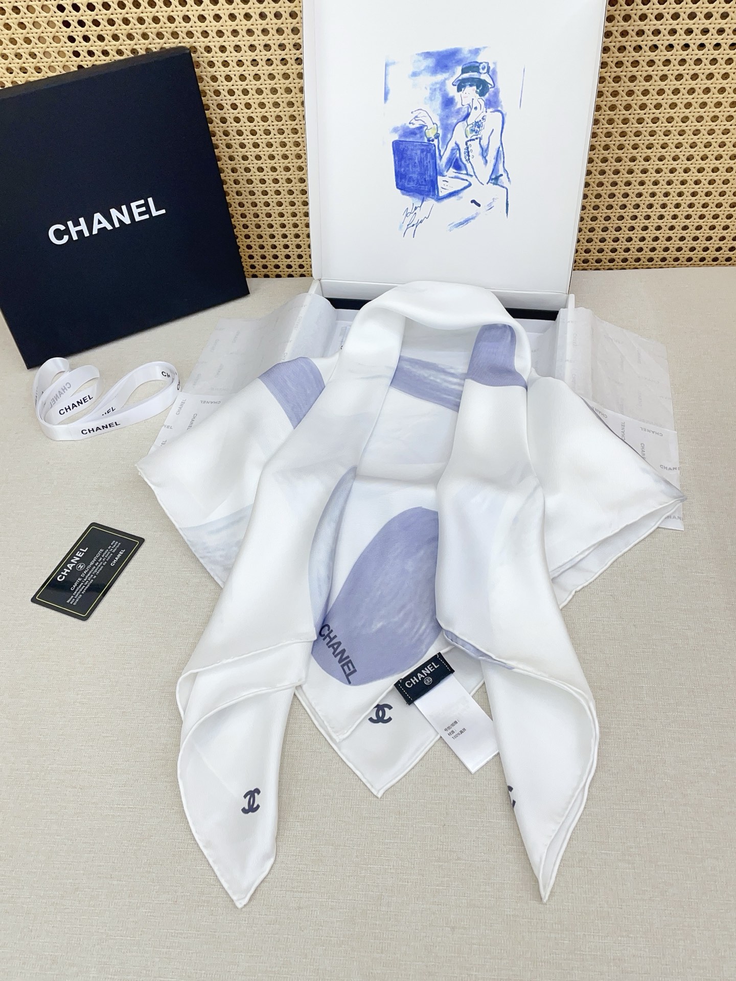 ✨✨【18姆米 双面同色】新款小香‼️美翻了[流泪]最新御用殿堂级极品‼️经典元素图案设计风格❗️美丽至