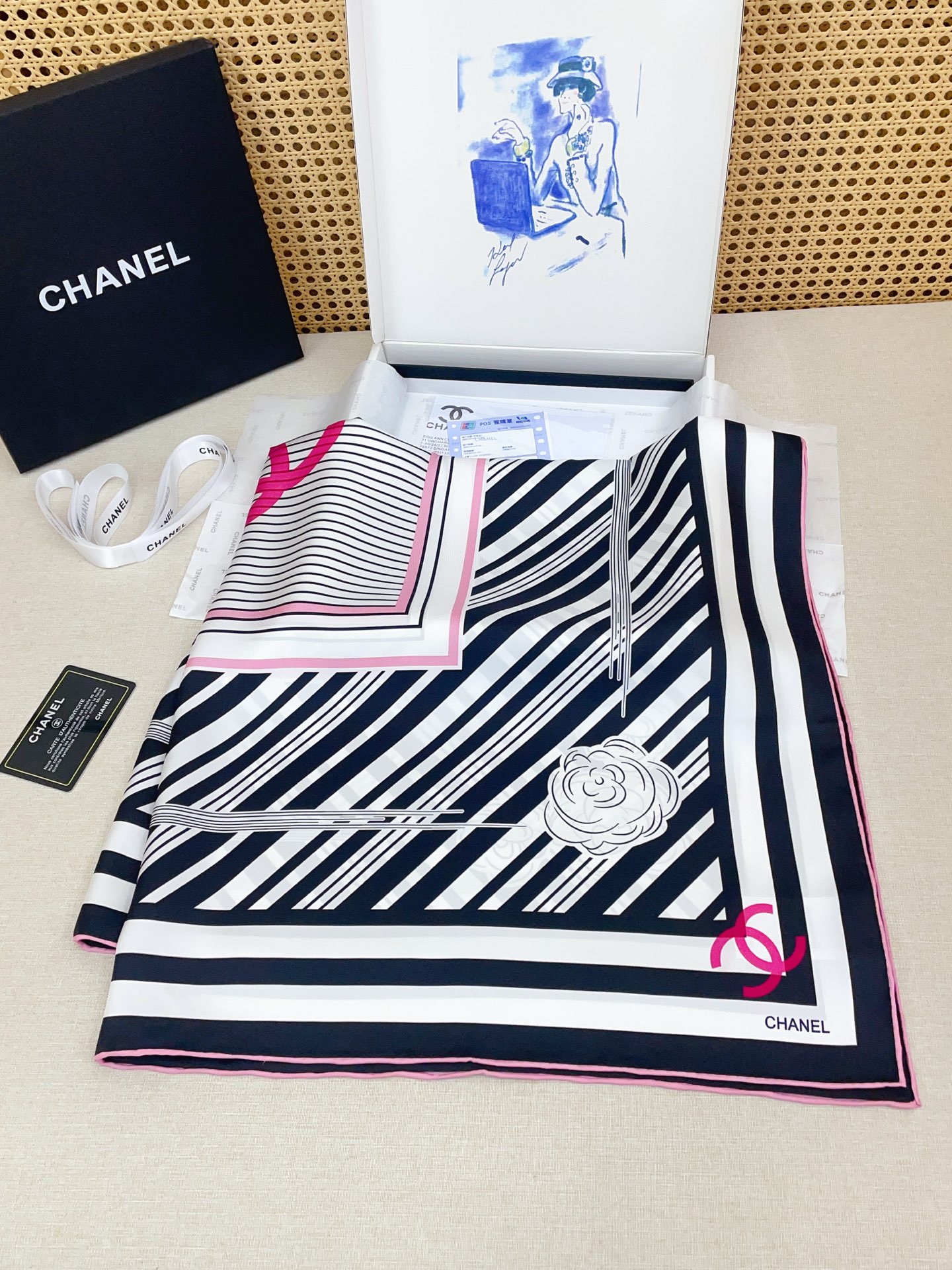 🆕 ✨✨【18姆米 双面同色】新款小香‼️美翻了[流泪]最新御用殿堂级极品‼️经典元素图案设计风格❗️美丽至极 真的 上