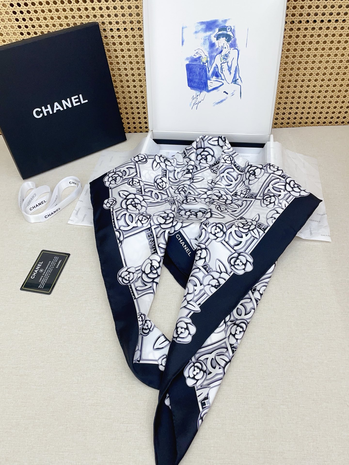 🆕 ✨✨【18姆米 双面同色】新款小香‼️美翻了[流泪]最新御用殿堂级极品‼️经典元素图案设计风格❗️美丽至极 真的 上