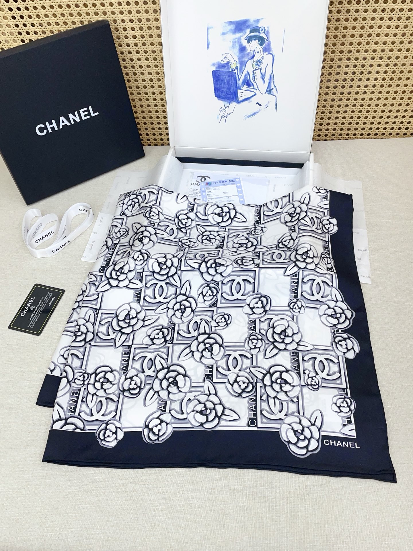 🆕 ✨✨【18姆米 双面同色】新款小香‼️美翻了[流泪]最新御用殿堂级极品‼️经典元素图案设计风格❗️美丽至极 真的 上