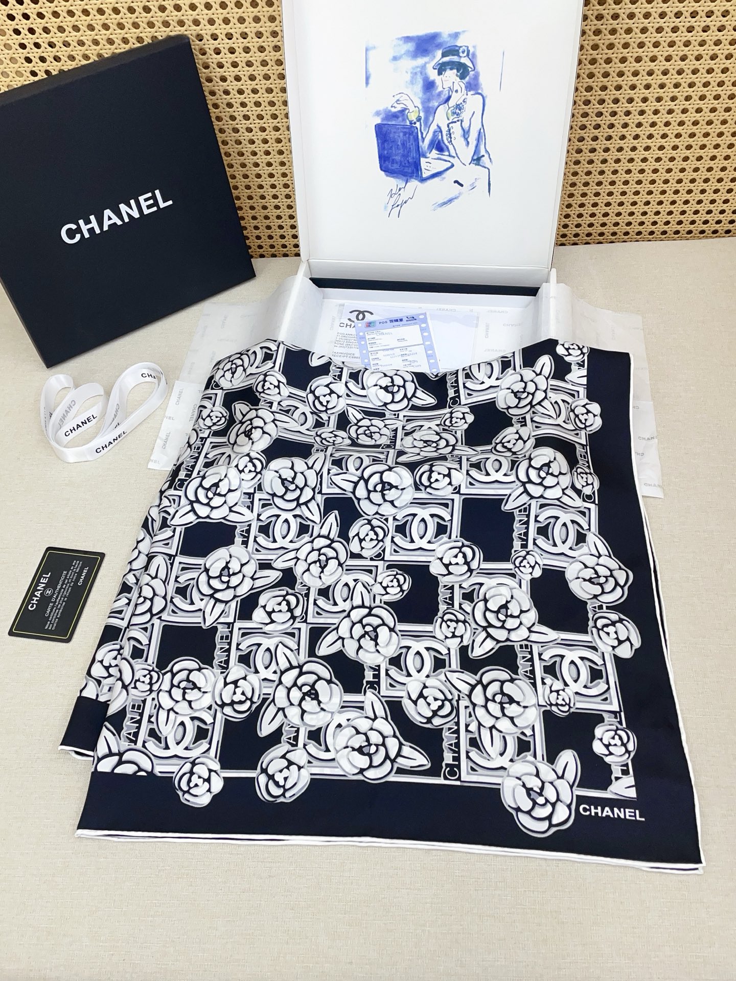 🆕 ✨✨【18姆米 双面同色】新款小香‼️美翻了[流泪]最新御用殿堂级极品‼️经典元素图案设计风格❗️美丽至极 真的 上