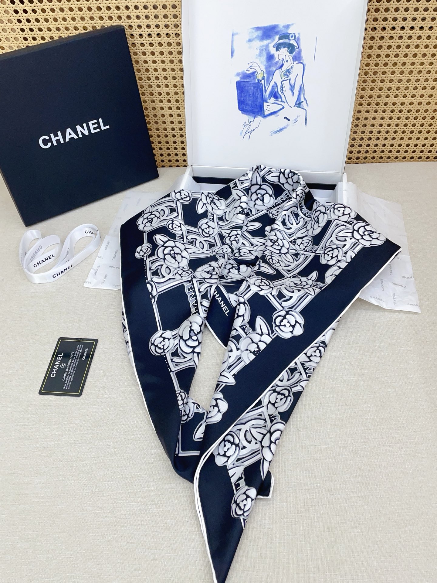 🆕 ✨✨【18姆米 双面同色】新款小香‼️美翻了[流泪]最新御用殿堂级极品‼️经典元素图案设计风格❗️美丽至极 真的 上