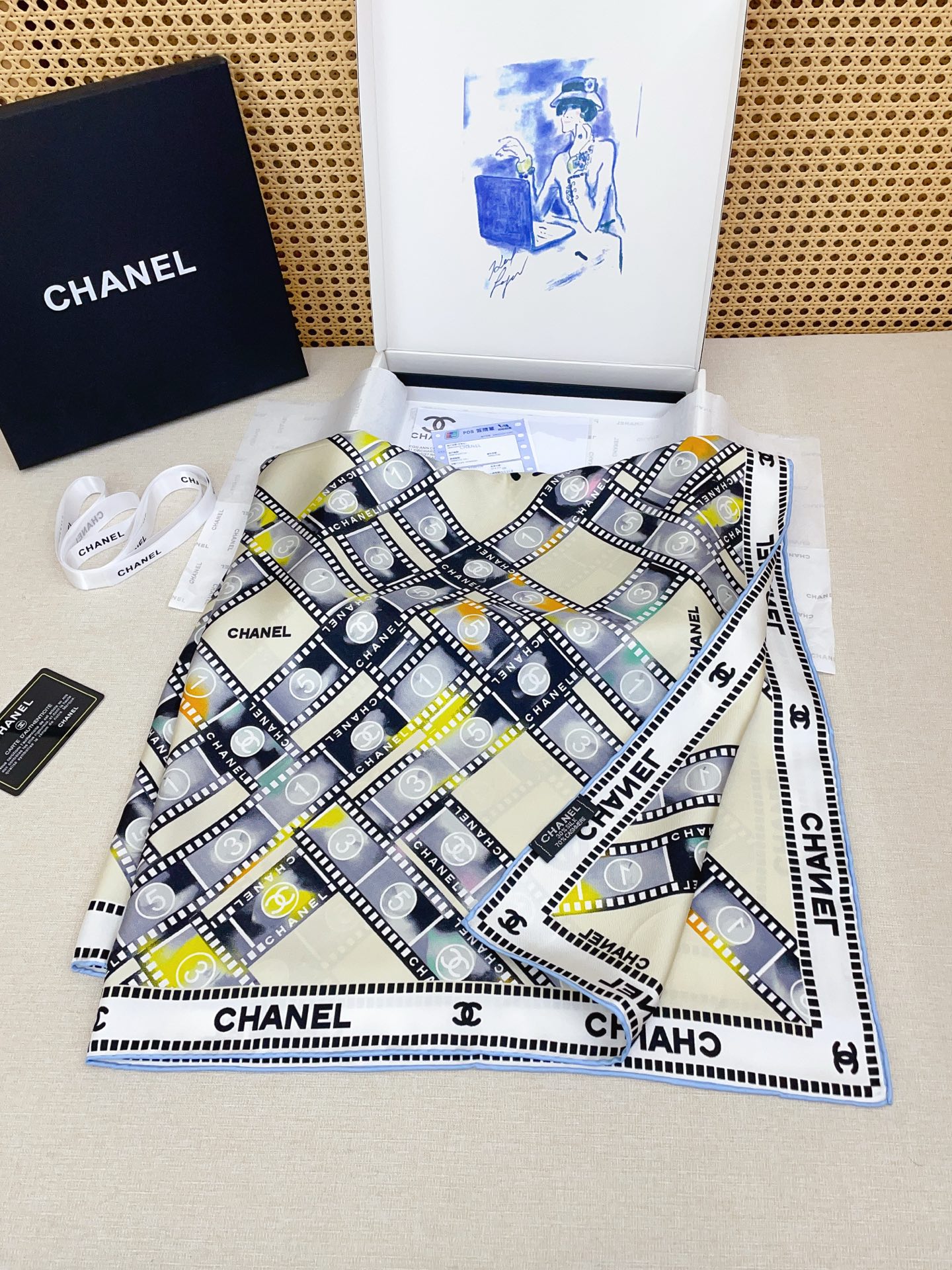 ✨✨【18姆米 双面同色】新款小香‼️美翻了[流泪]最新御用殿堂级极品‼️经典元素图案设计风格❗️美丽至极 真的 上身极