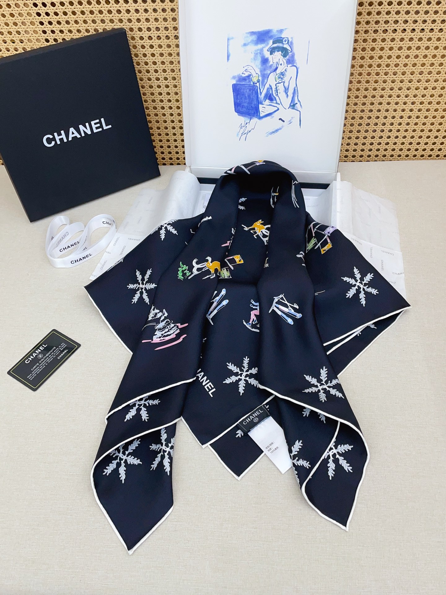 ✨✨【18姆米 双面同色】新款小香‼️美翻了[流泪]最新御用殿堂级极品‼️经典元素图案设计风格❗️美丽至极 真的 上身极