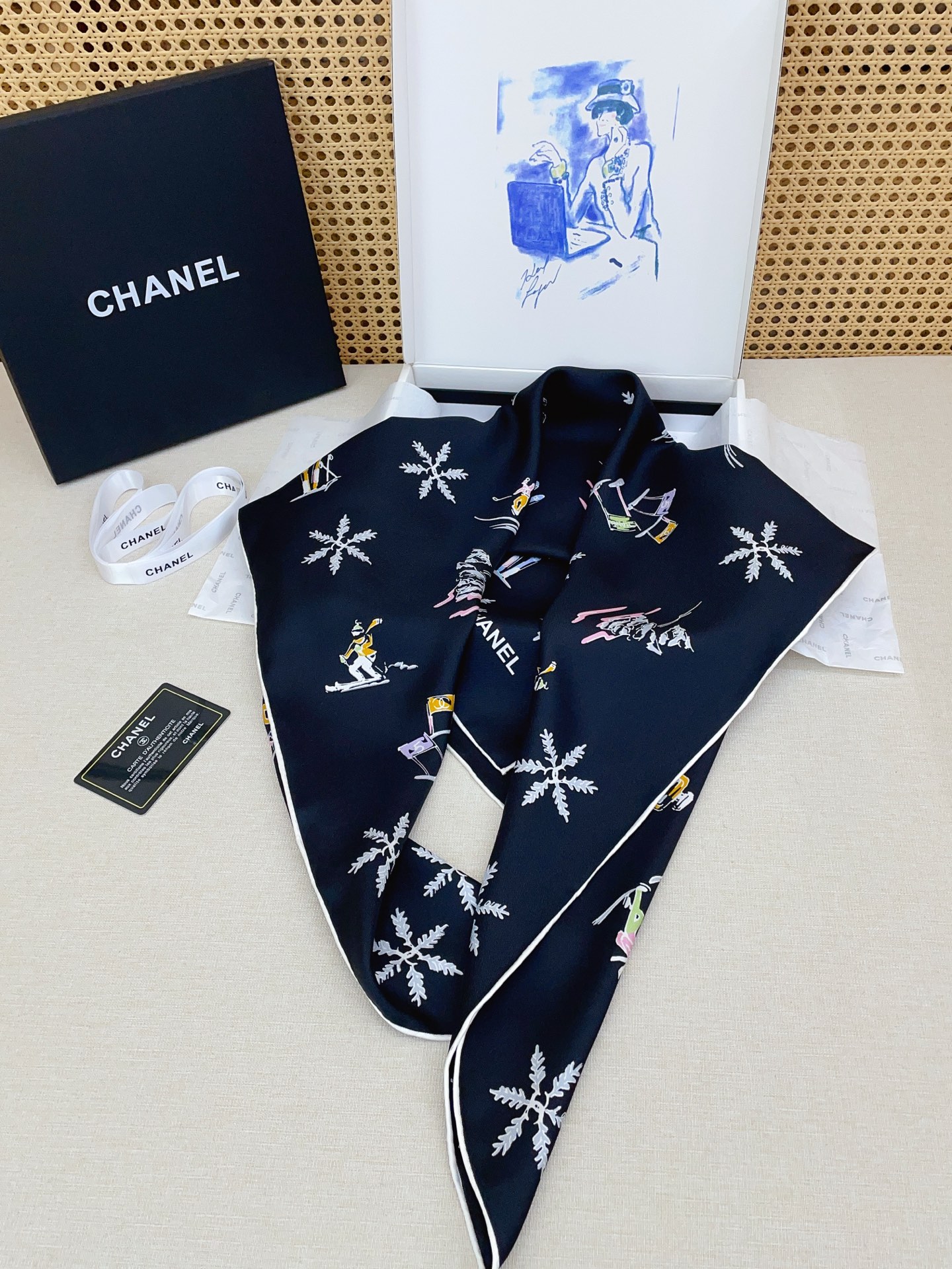 ✨✨【18姆米 双面同色】新款小香‼️美翻了[流泪]最新御用殿堂级极品‼️经典元素图案设计风格❗️美丽至极 真的 上身极