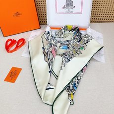 🆕 ✨✨【18姆米 双面同色】H**S真丝新款🆕👏👏买了都说好看‼️推荐💕【遛马场 90】真丝方巾,顶级工艺超值‼️ 🆕 ✨✨【18姆米 双面同色】H**S真丝新款🆕👏👏买了都说好看‼️推荐💕【遛马场 90】真丝方巾,顶级工艺超值‼️
