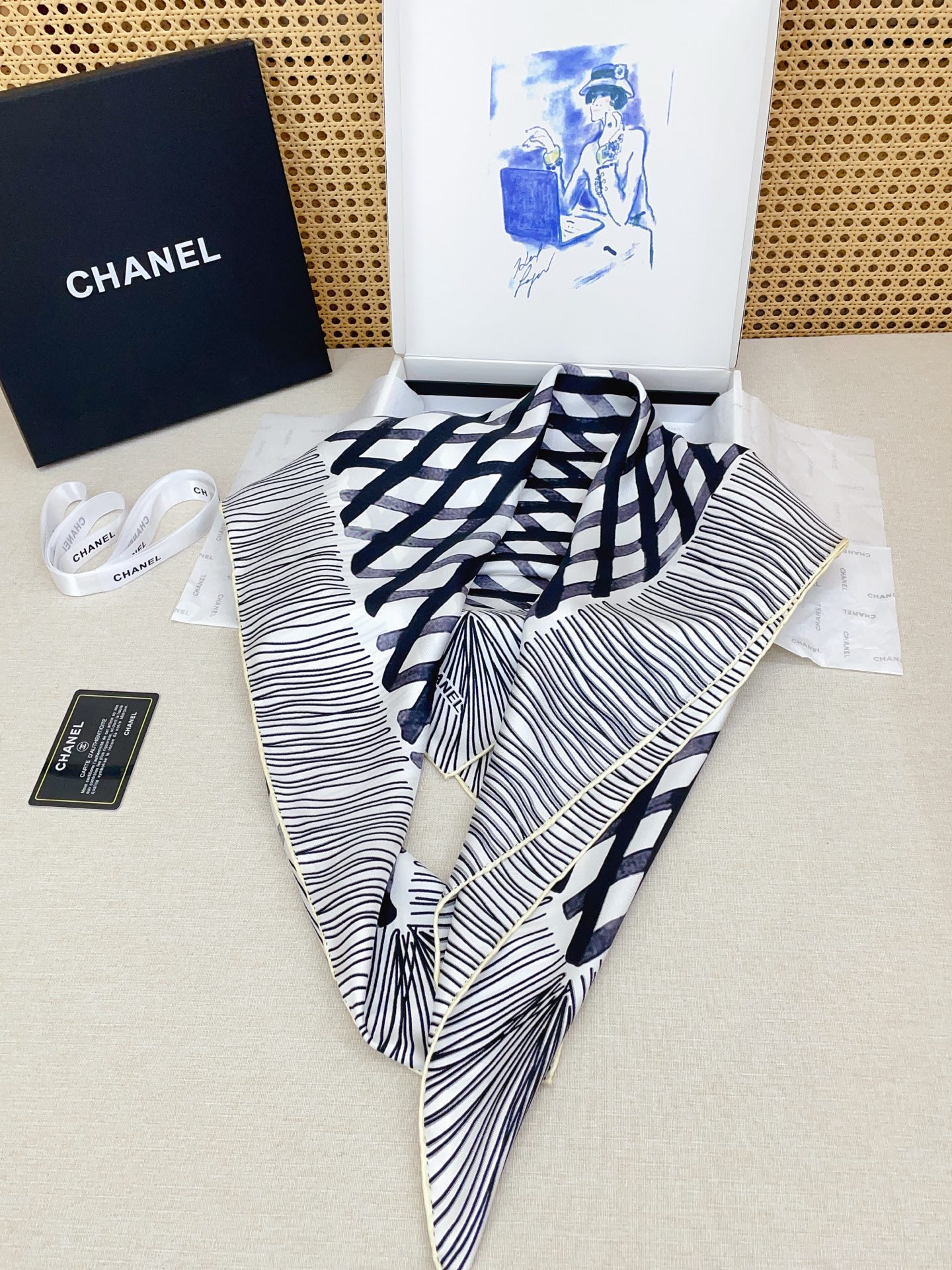 ✨✨【18姆米 双面同色】新款小香‼️美翻了[流泪]最新御用殿堂级极品‼️经典元素图案设计风格❗️美丽至