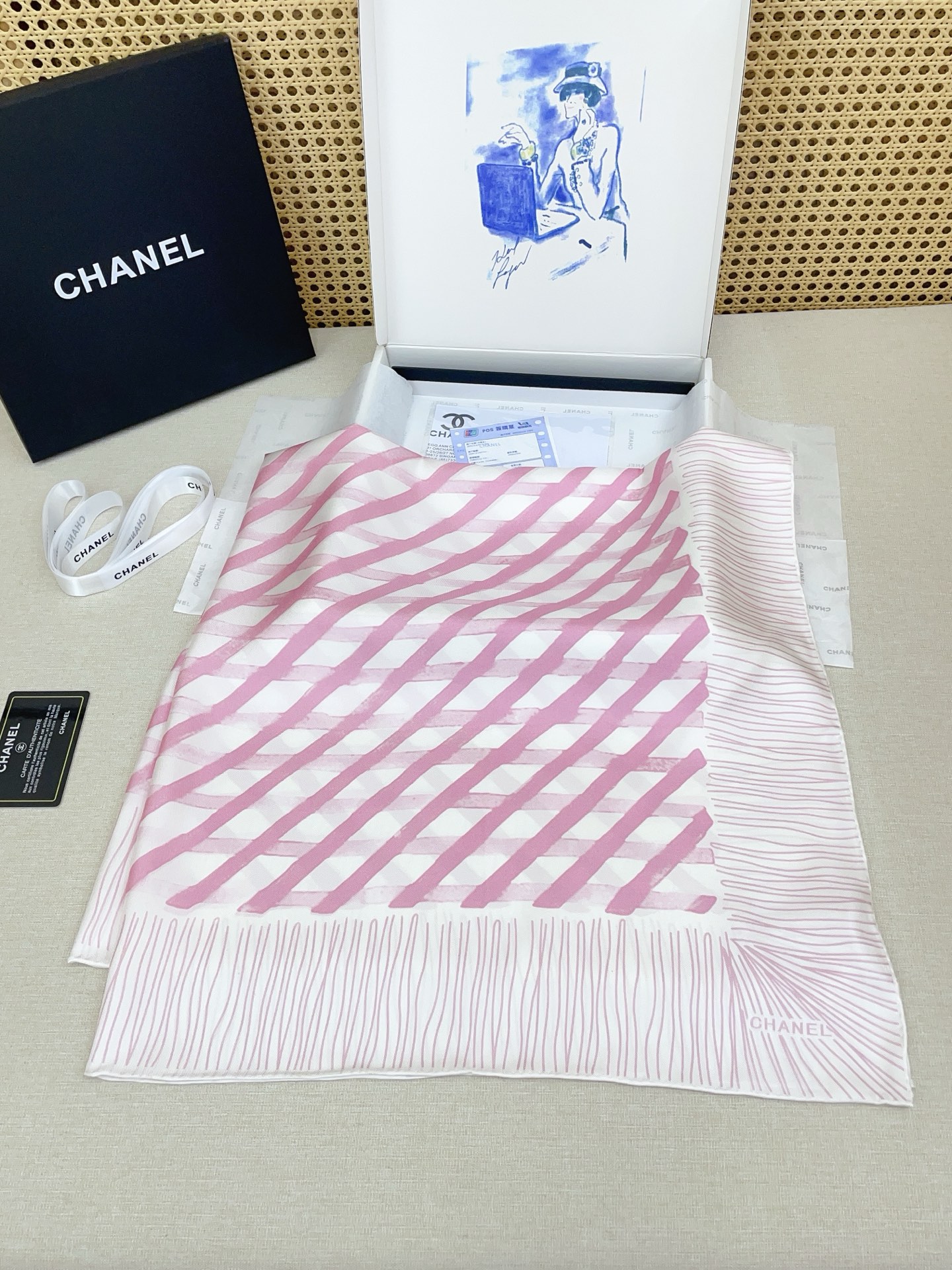 ✨✨【18姆米 双面同色】新款小香‼️美翻了[流泪]最新御用殿堂级极品‼️经典元素图案设计风格❗️美丽至