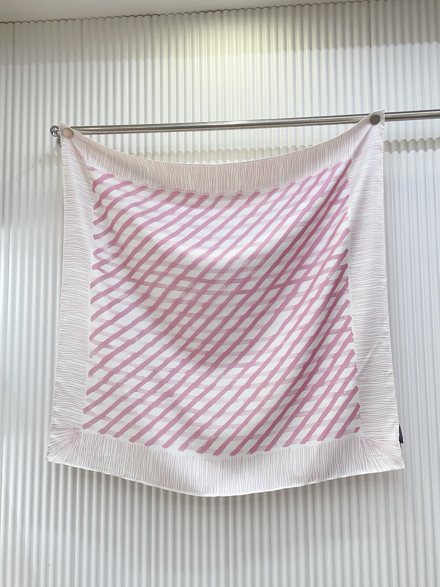 ✨✨【18姆米 双面同色】新款小香‼️美翻了[流泪]最新御用殿堂级极品‼️经典元素图案设计风格❗️美丽至