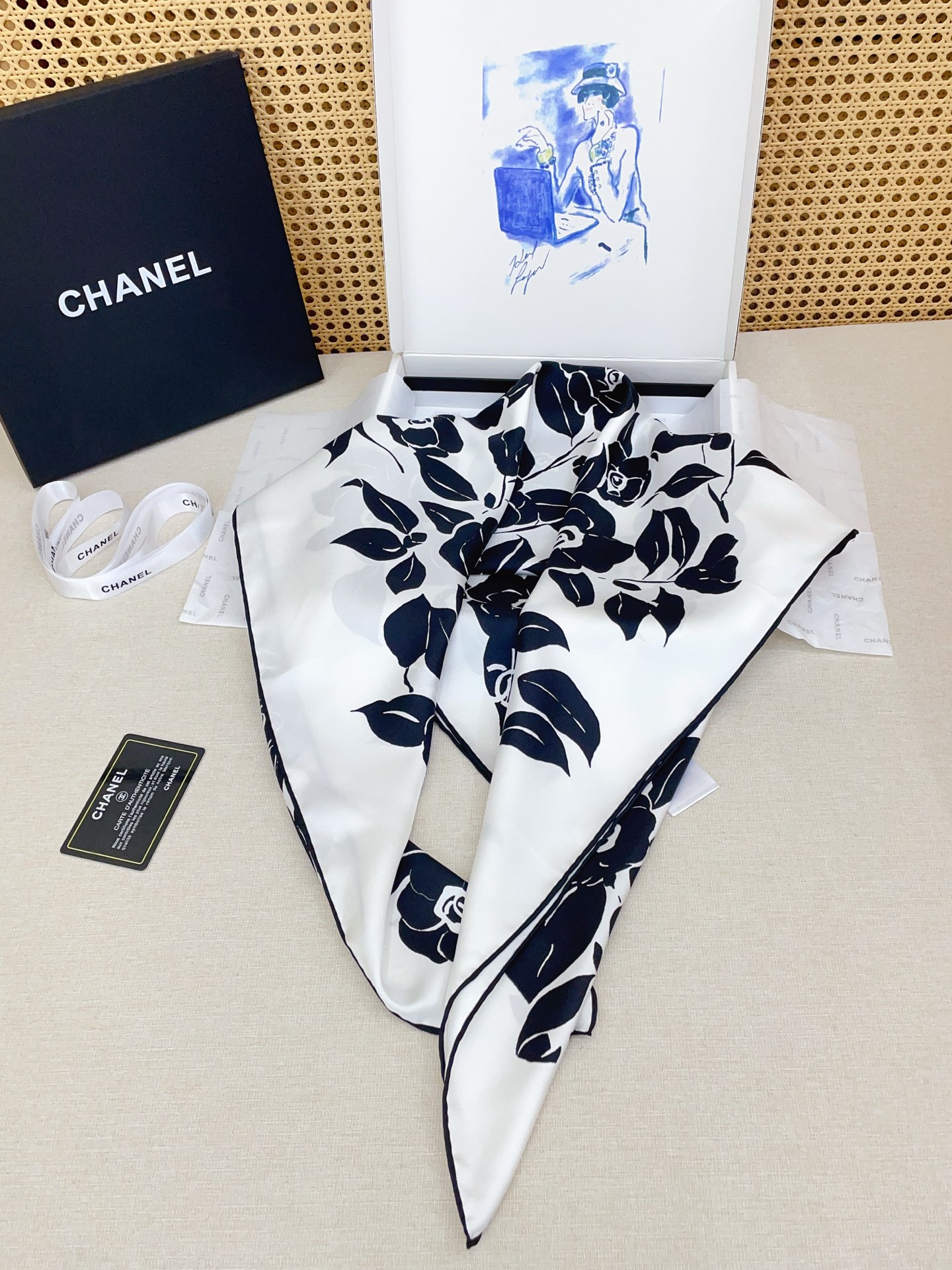 ✨✨【18姆米 双面同色】新款小香‼️美翻了[流泪]最新御用殿堂级极品‼️经典元素图案设计风格❗️美丽至