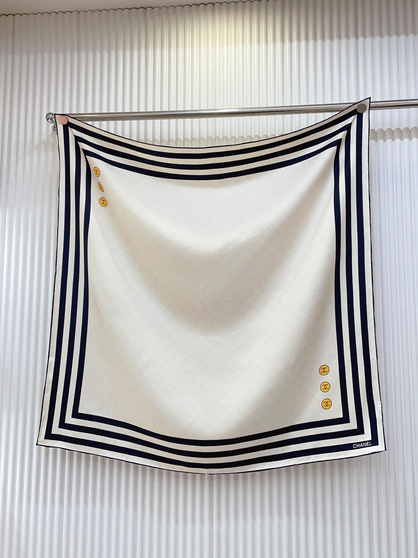 ✨✨【18姆米 双面同色】新款小香‼️美翻了[流泪]最新御用殿堂级极品‼️经典元素图案设计风格❗️美丽至