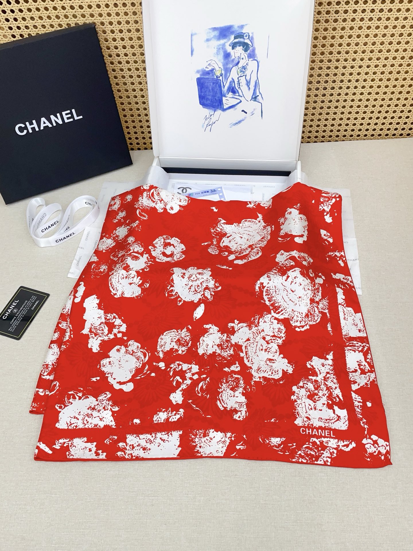 ✨✨【18姆米 双面同色】新款小香‼️美翻了[流泪]最新御用殿堂级极品‼️经典元素图案设计风格❗️美丽至