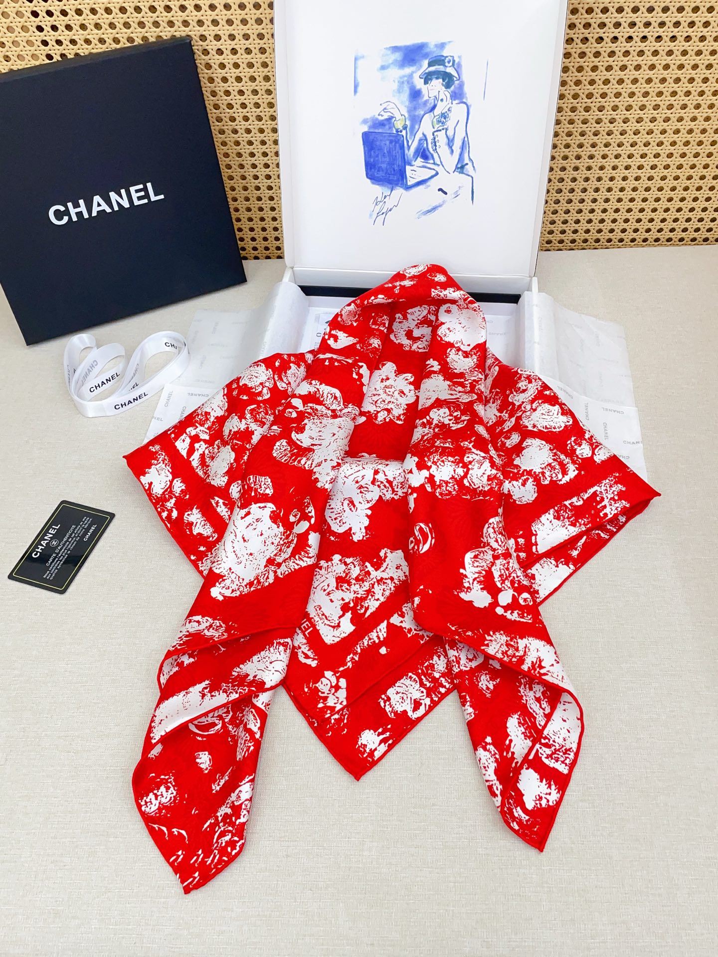 ✨✨【18姆米 双面同色】新款小香‼️美翻了[流泪]最新御用殿堂级极品‼️经典元素图案设计风格❗️美丽至