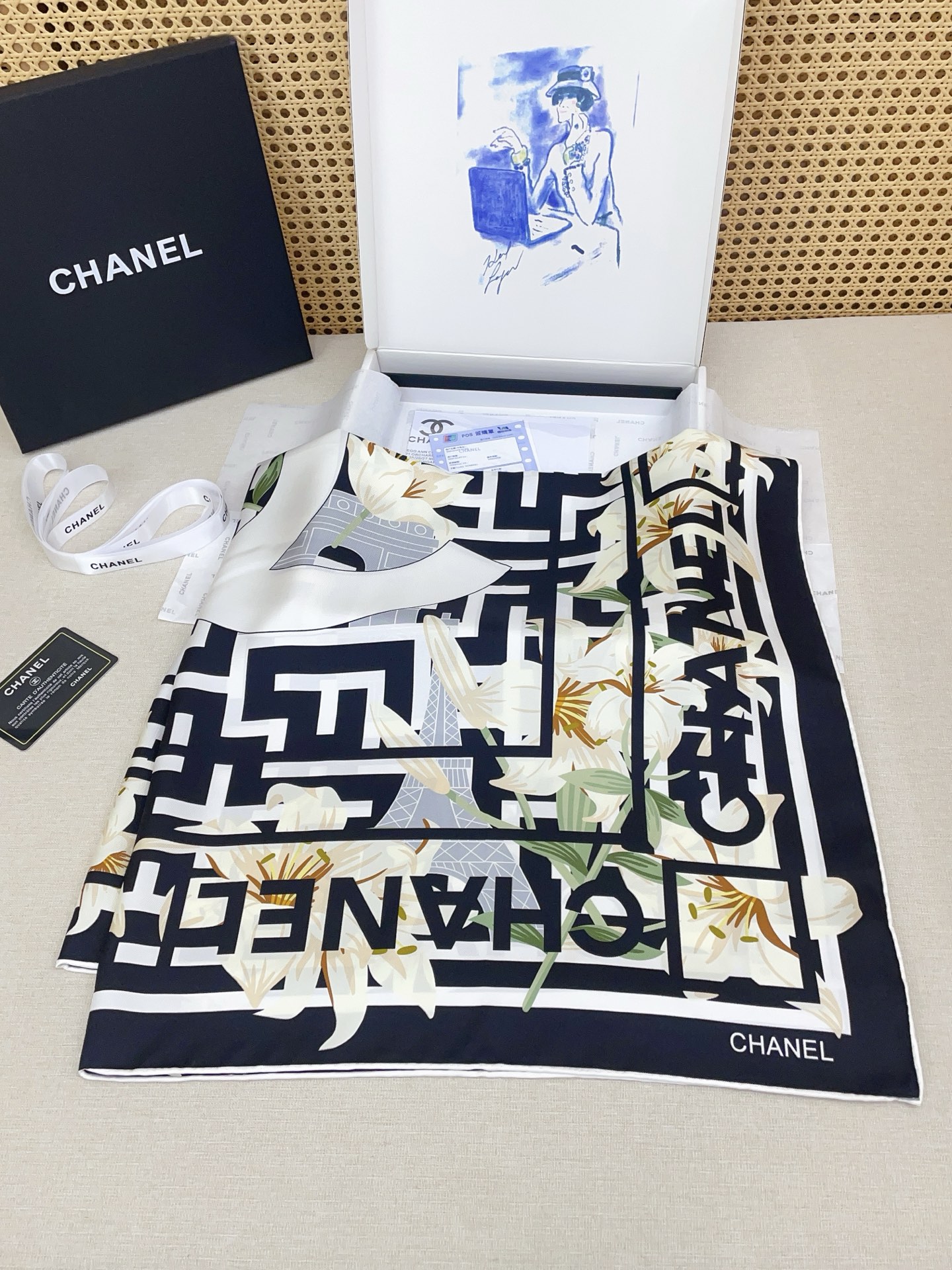✨✨【18姆米 双面同色】新款小香‼️美翻了[流泪]最新御用殿堂级极品‼️经典元素图案设计风格❗️美丽至极 真的 上身极