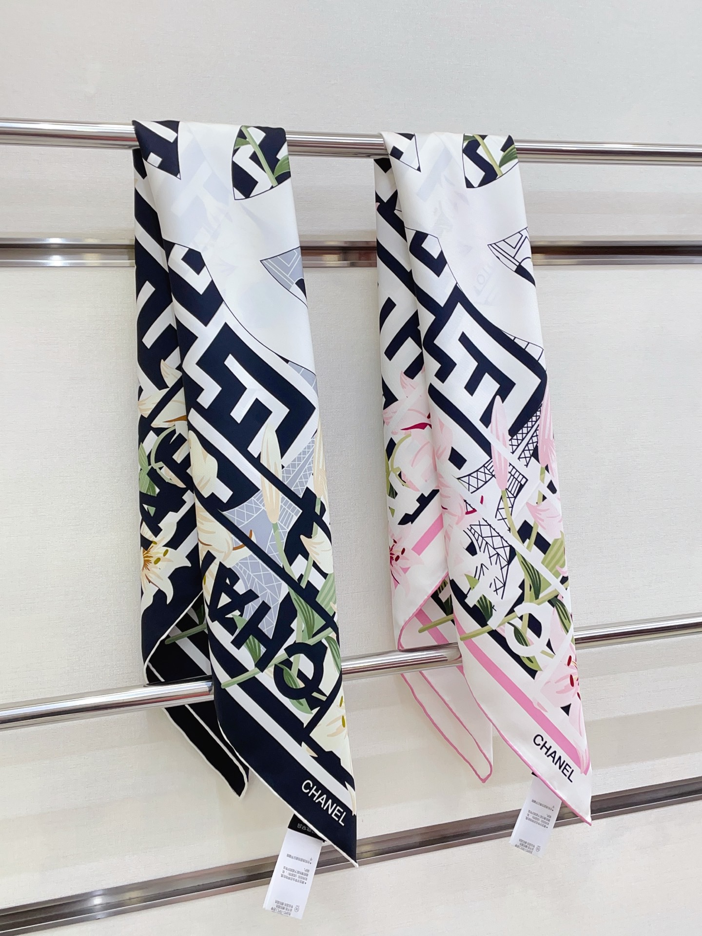 ✨✨【18姆米 双面同色】新款小香‼️美翻了[流泪]最新御用殿堂级极品‼️经典元素图案设计风格❗️美丽至极 真的 上身极