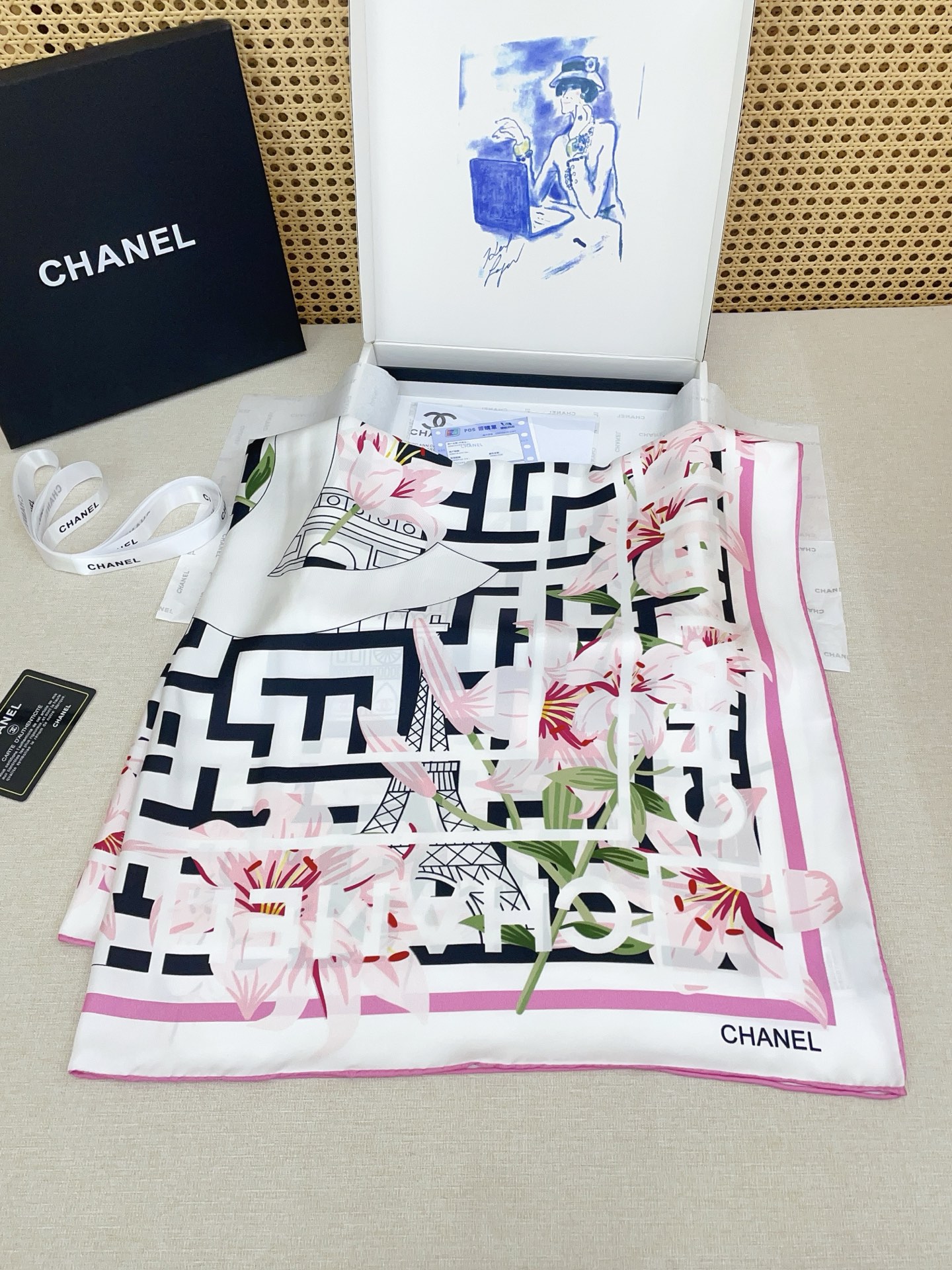 ✨✨【18姆米 双面同色】新款小香‼️美翻了[流泪]最新御用殿堂级极品‼️经典元素图案设计风格❗️美丽至极 真的 上身极