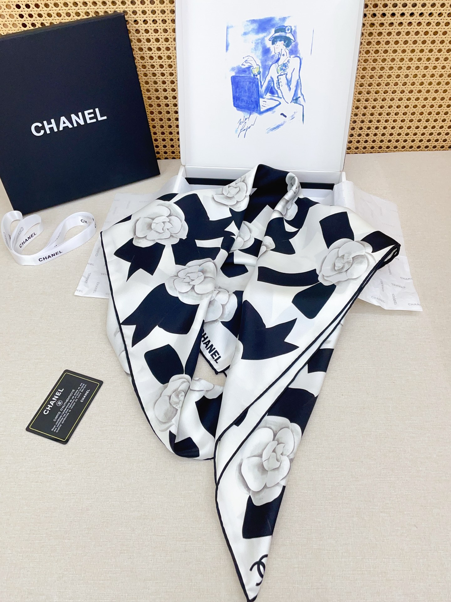 ✨✨【18姆米 双面同色】新款小香‼️美翻了[流泪]最新御用殿堂级极品‼️经典元素图案设计风格❗️美丽至