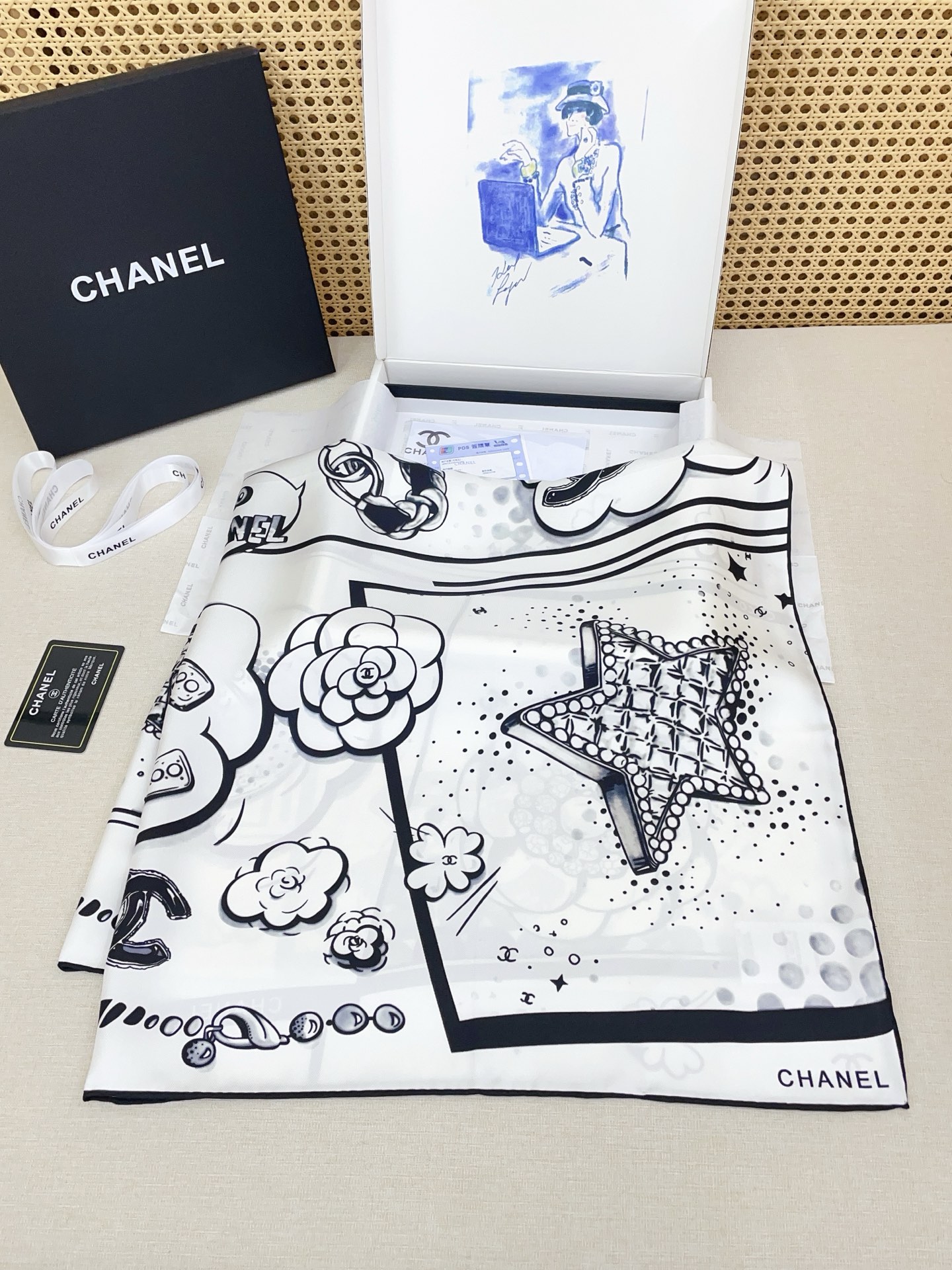 🆕 ✨✨【18姆米 双面同色】新款小香‼️美翻了[流泪]最新御用殿堂级极品‼️经典元素图案设计风格❗️美丽至极 真的 上