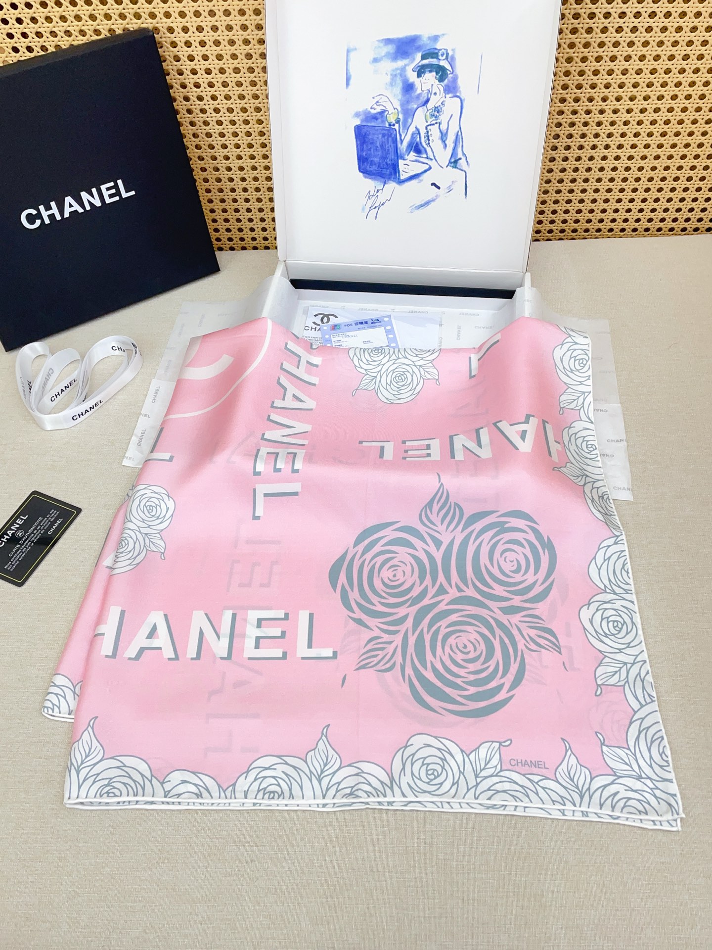 ✨✨【18姆米 双面同色】新款小香‼️美翻了[流泪]最新御用殿堂级极品‼️经典元素图案设计风格❗️美丽至极 真的 上身极