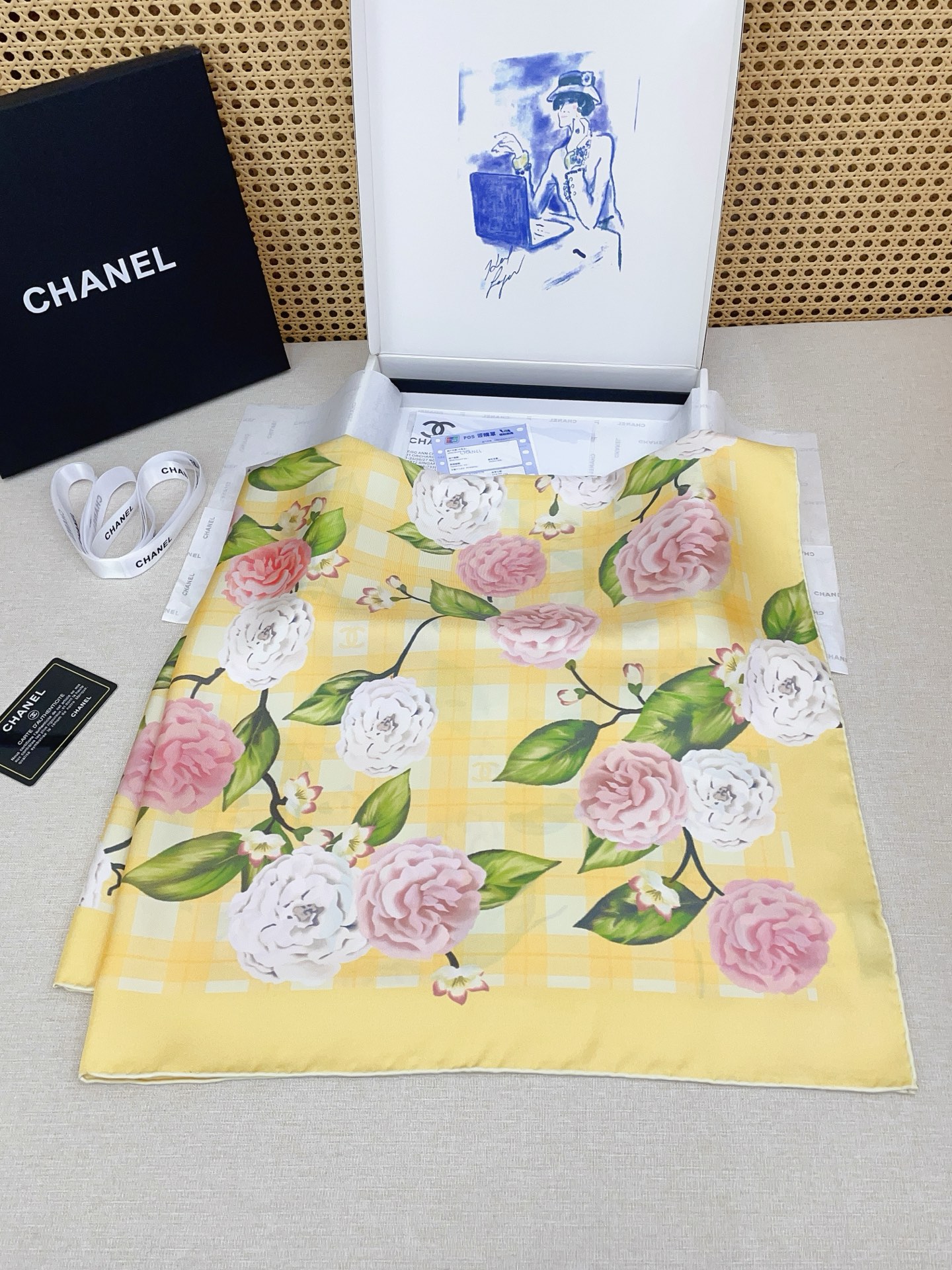 🆕 ✨✨【18姆米 双面同色】新款小香‼️美翻了[流泪]最新御用殿堂级极品‼️经典元素图案设计风格❗️美丽至极 真的 上
