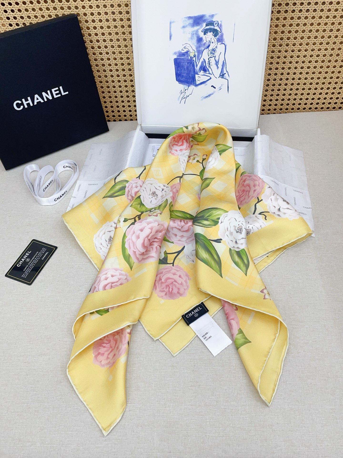 🆕 ✨✨【18姆米 双面同色】新款小香‼️美翻了[流泪]最新御用殿堂级极品‼️经典元素图案设计风格❗️美丽至极 真的 上