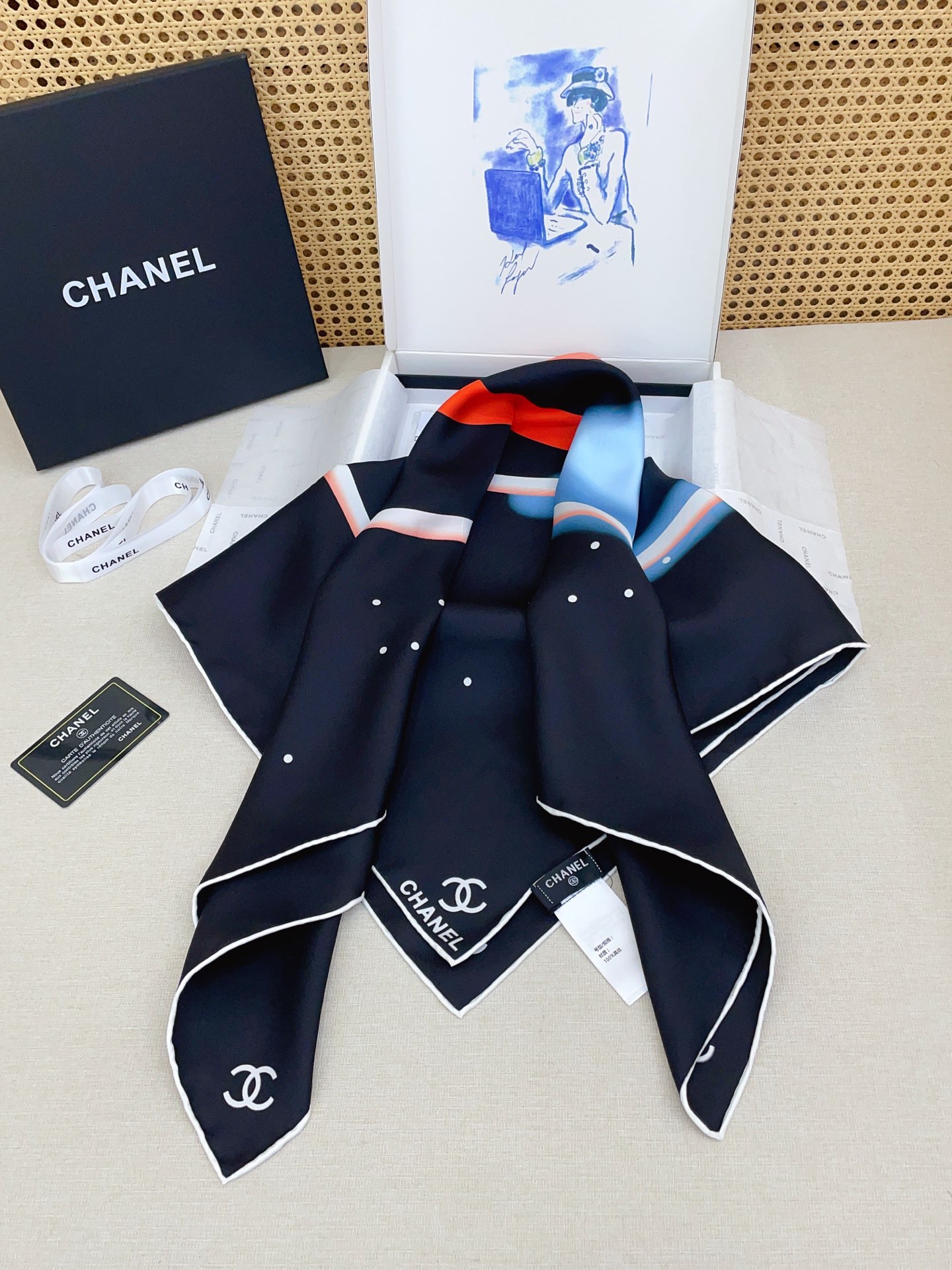 ✨✨【18姆米 双面同色】新款小香‼️美翻了[流泪]最新御用殿堂级极品‼️经典元素图案设计风格❗️美丽至极 真的 上身极