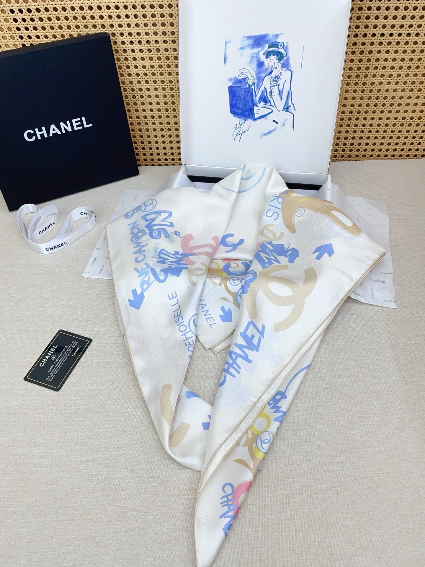 🆕 ✨✨【18姆米 双面同色】新款小香‼️美翻了[流泪]最新御用殿堂级极品‼️经典元素图案设计风格❗️美丽至极 真的 上