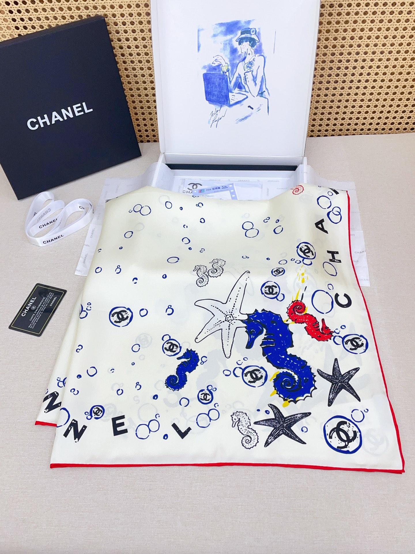 ✨✨【18姆米 双面同色】新款小香‼️美翻了[流泪]最新御用殿堂级极品‼️经典元素图案设计风格❗️美丽至