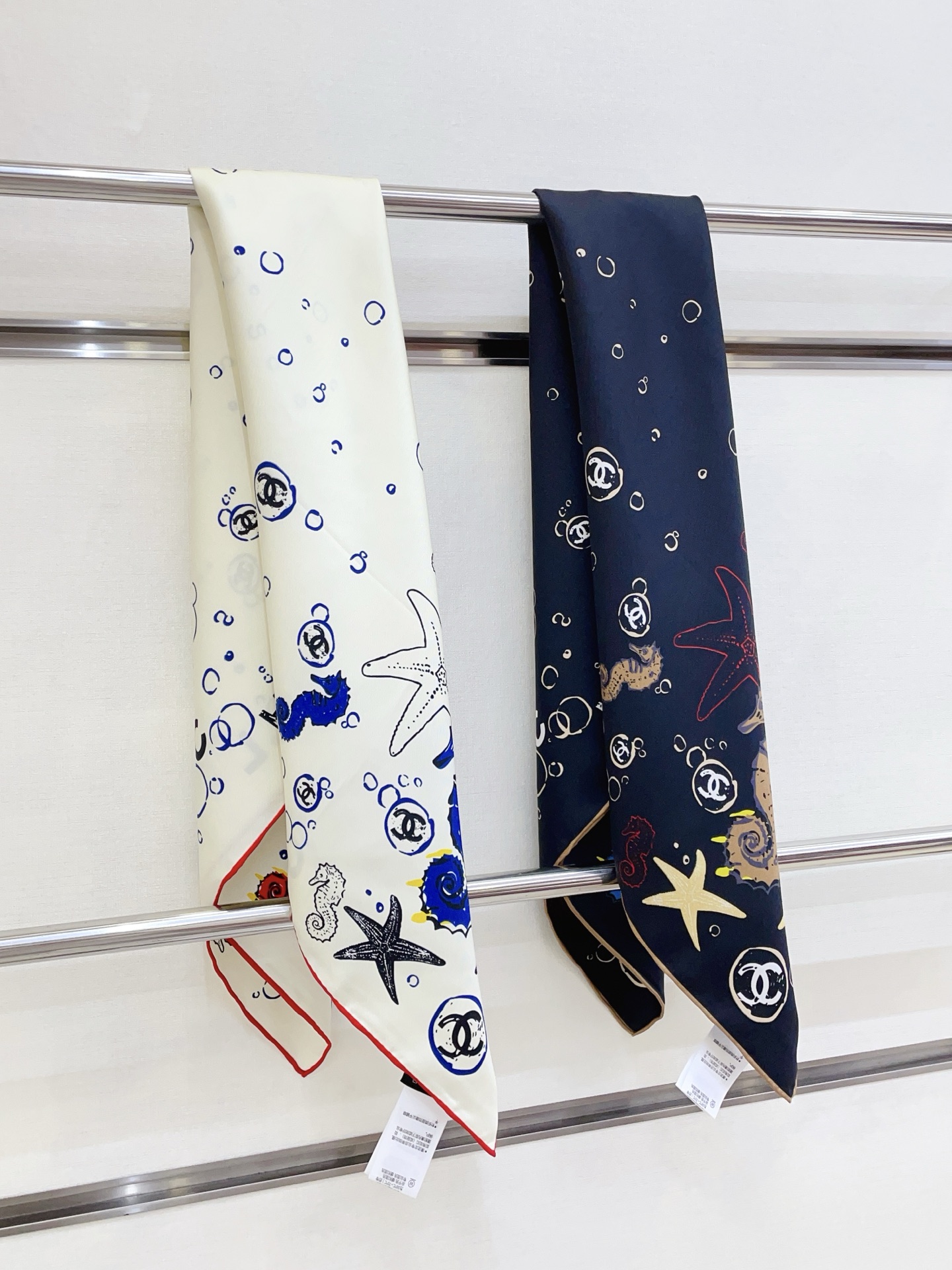 ✨✨【18姆米 双面同色】新款小香‼️美翻了[流泪]最新御用殿堂级极品‼️经典元素图案设计风格❗️美丽至