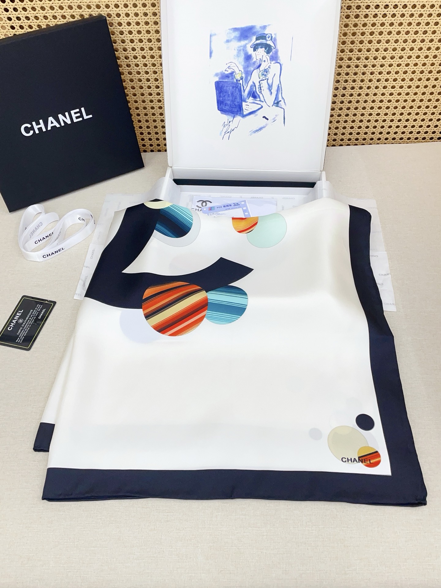 ✨✨【18姆米 双面同色】新款小香‼️美翻了[流泪]最新御用殿堂级极品‼️经典元素图案设计风格❗️美丽至